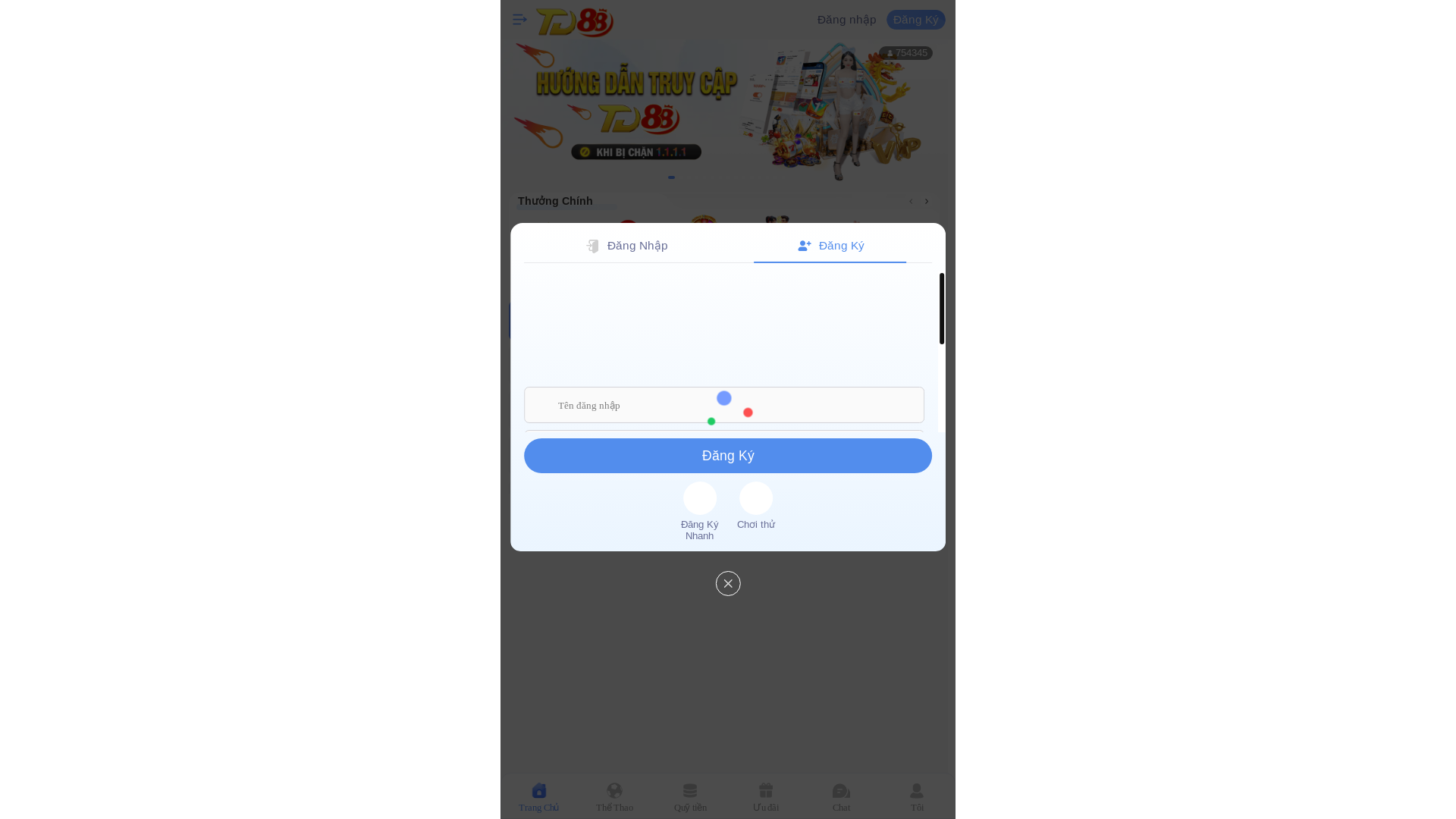 website screenshot of https://td88nav8sx.com/