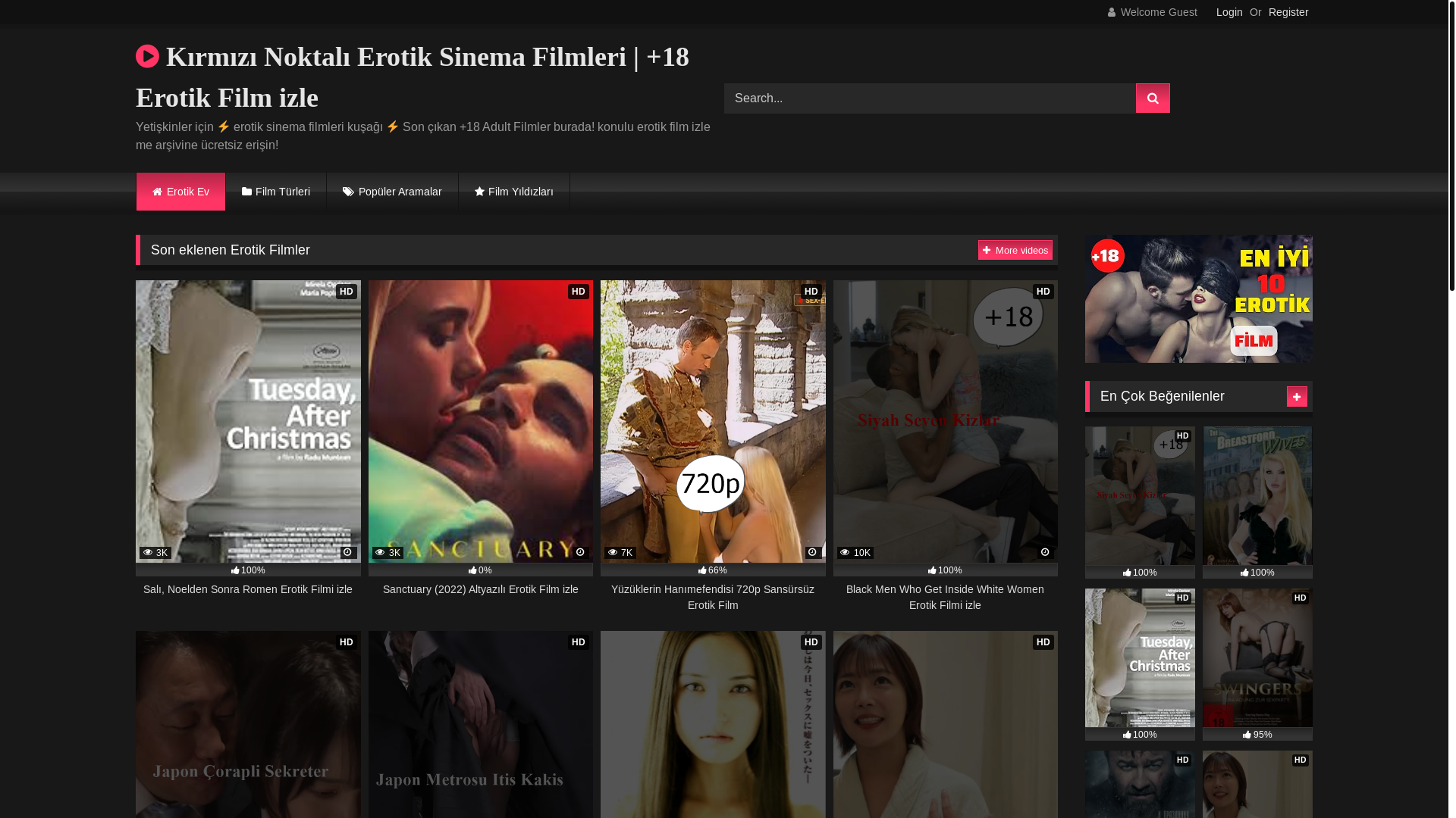 website screenshot of https://evdesinema1.cc/