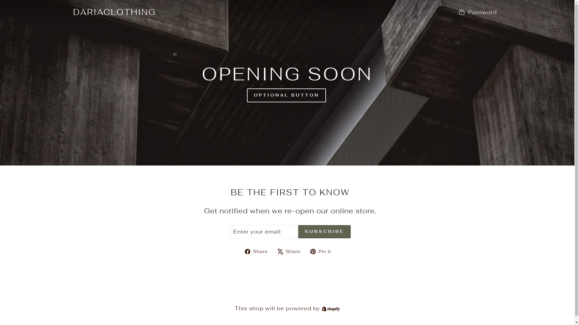 website screenshot of https://dariaclothing.com.pk/