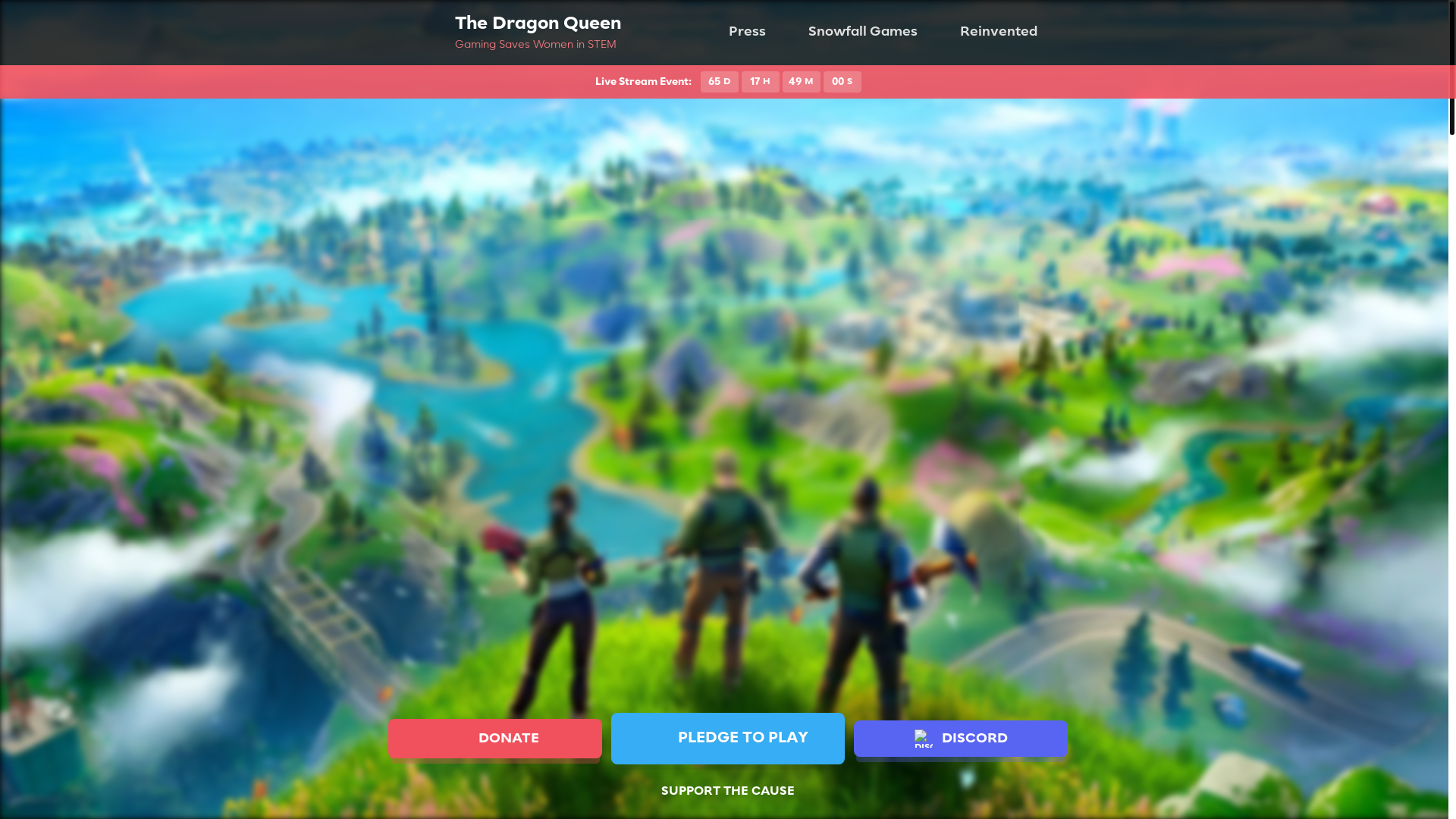 website screenshot of https://uefn-dragon-website.pages.dev/
