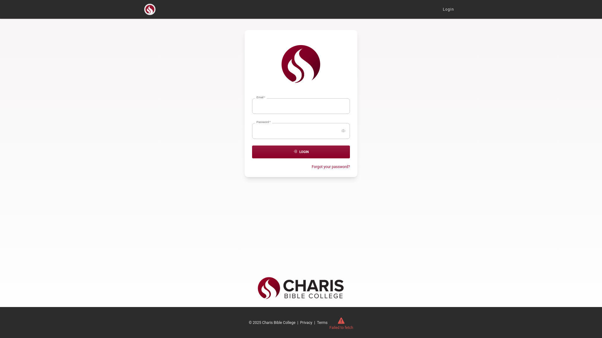 website screenshot of https://appcharisdigital.pages.dev/