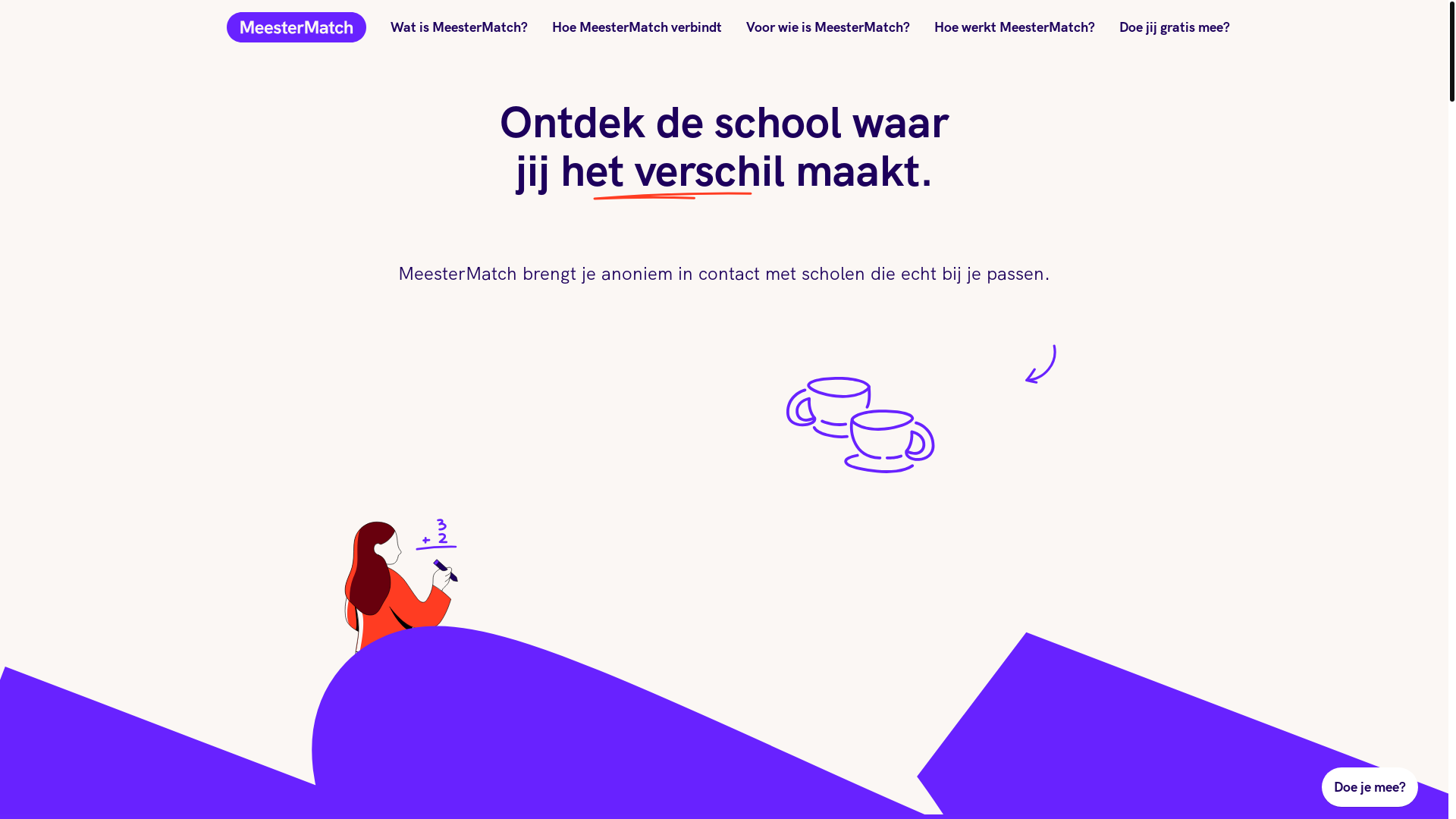 website screenshot of https://meestermatch.pages.dev/