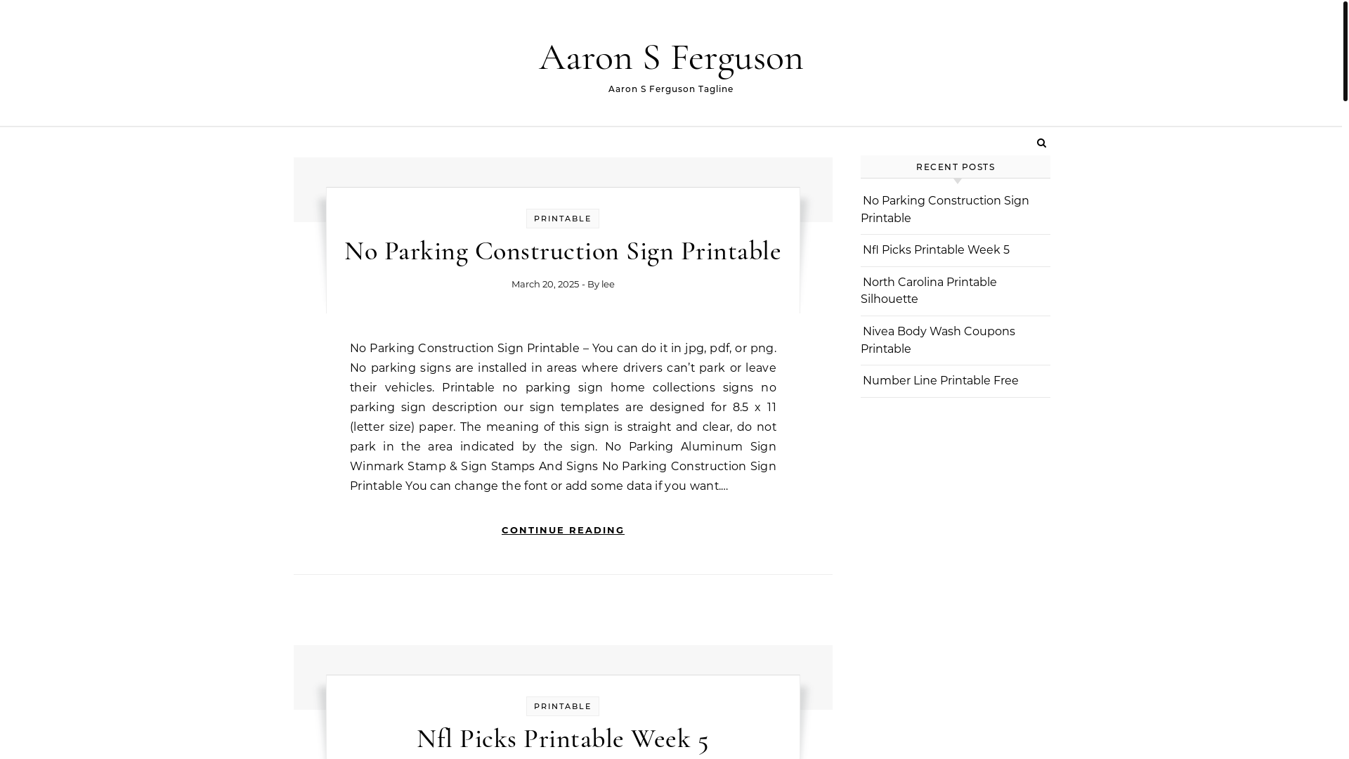 website screenshot of https://aaronsferguson.pages.dev/