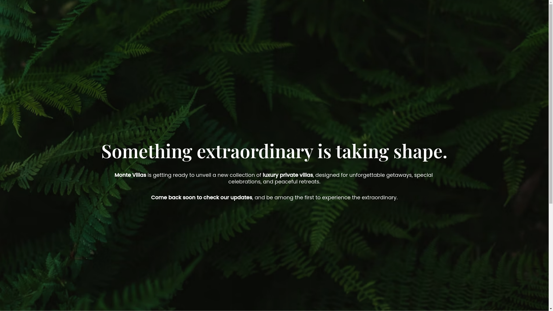 website screenshot of https://montevillas.my/