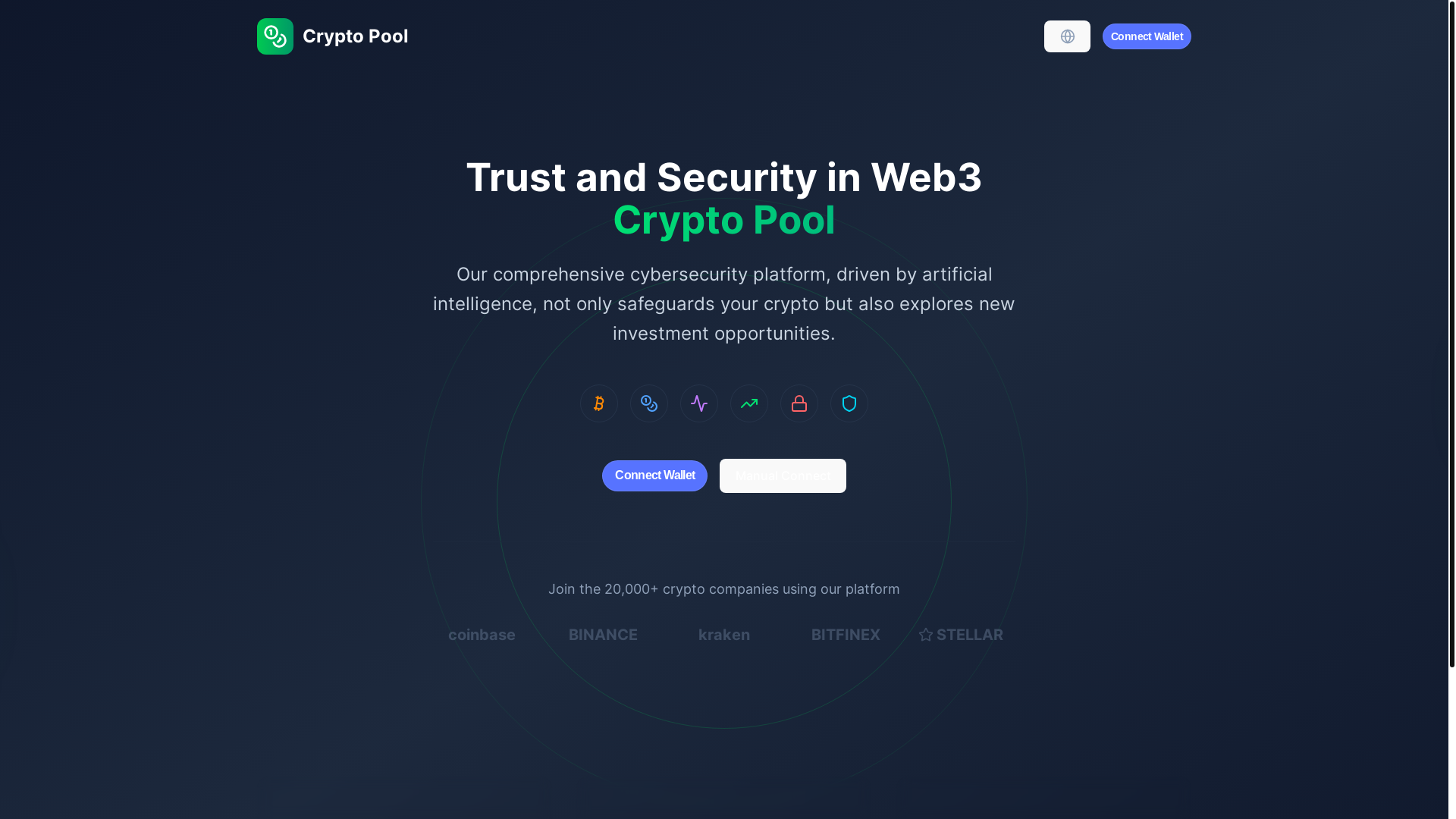 website screenshot of https://on-chainminingpool.pro/