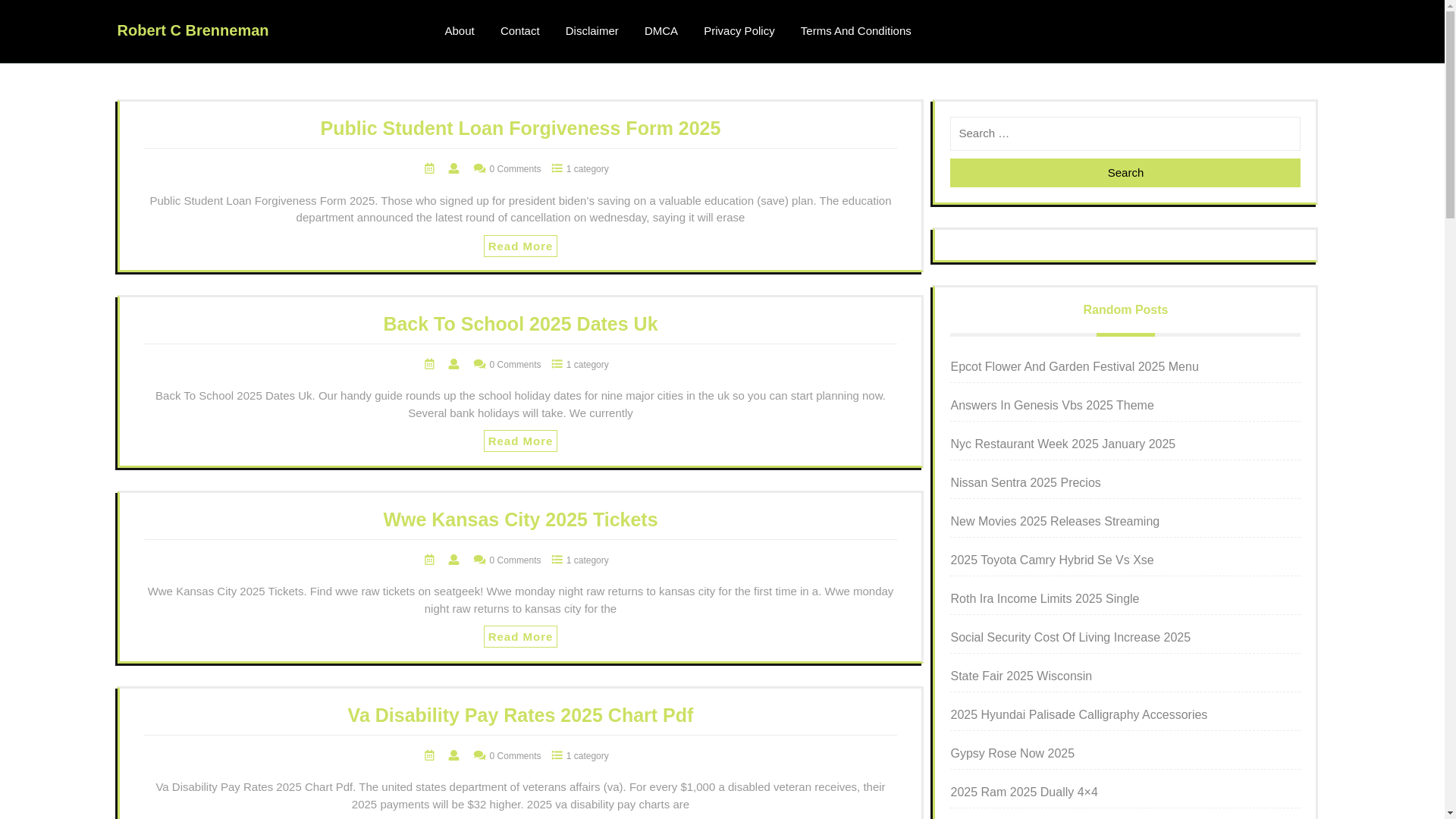 website screenshot of https://robertcbrennemang.pages.dev/