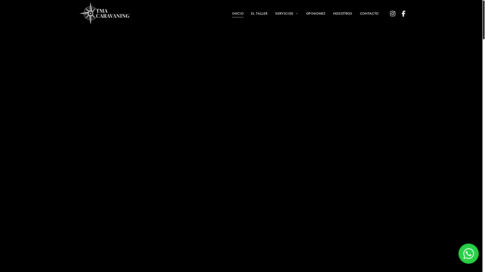 website screenshot of https://tmacaravaning.es/