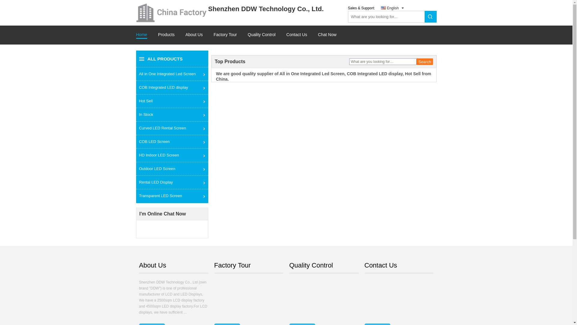 website screenshot of https://ledscreenmaster.com/