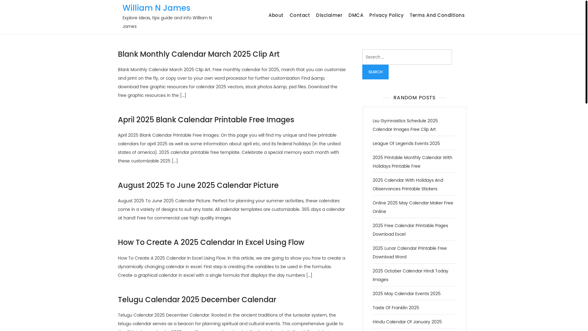website screenshot of https://williamnjamesa.pages.dev/