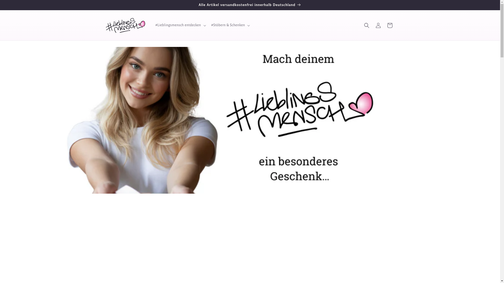 website screenshot of https://hashtag-lieblingsmensch.com/