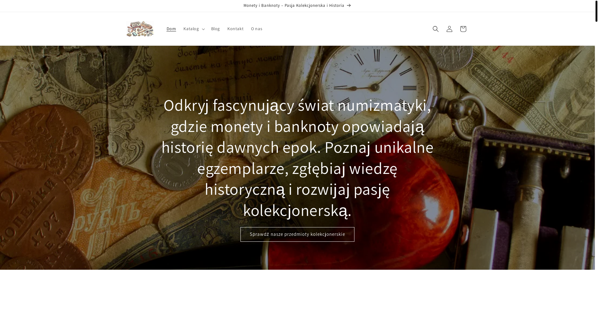 website screenshot of https://gabinetnumizmat.shop/