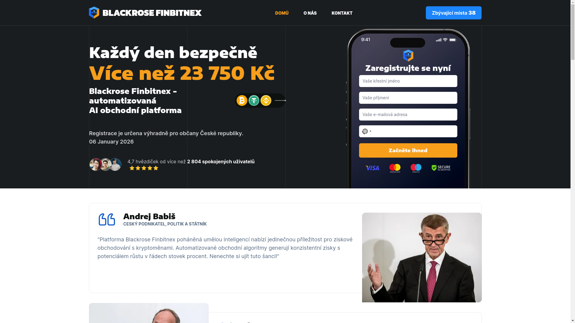 website screenshot of https://blackrosefinbitnex-cs.com/