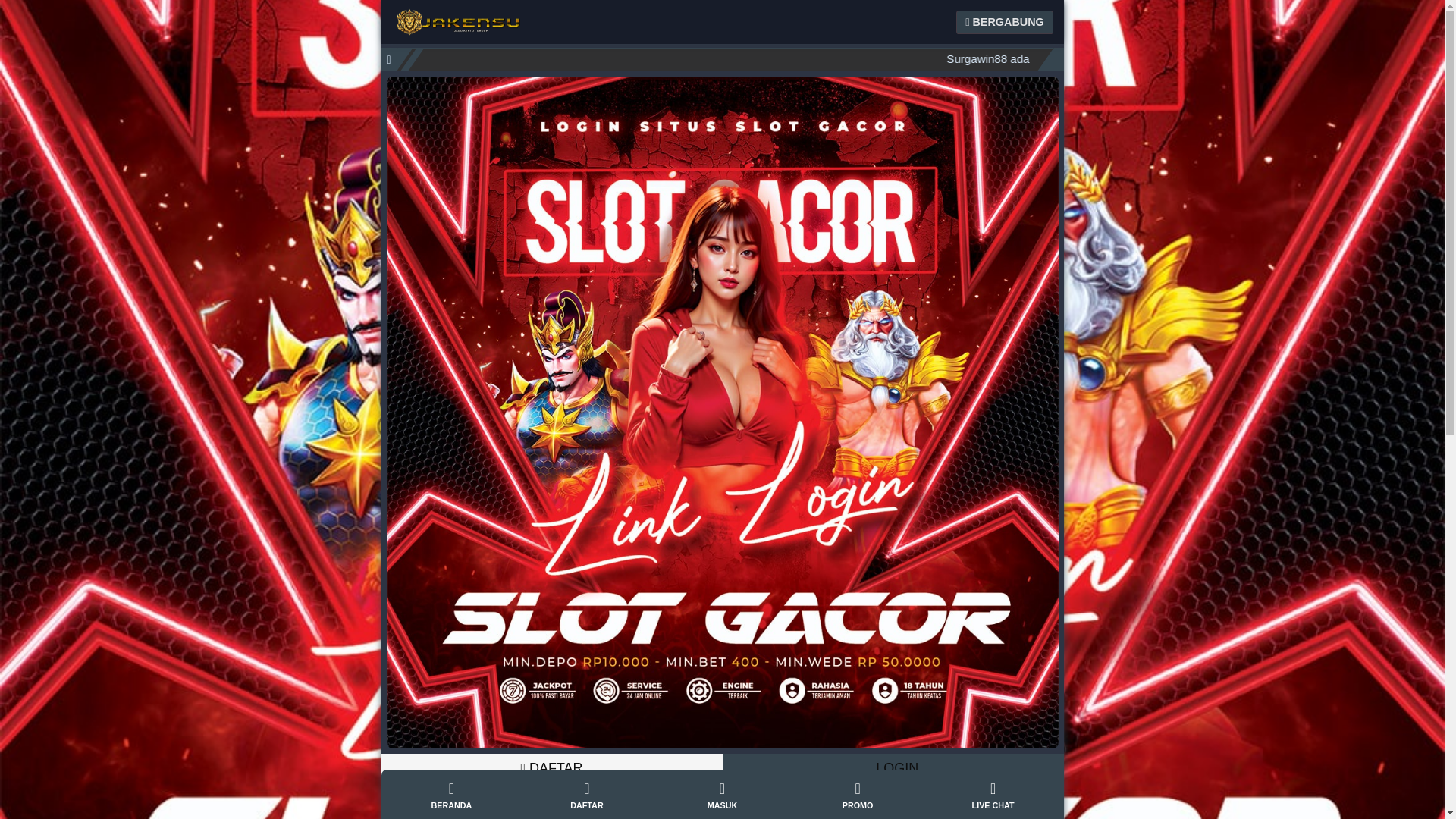 website screenshot of https://surgawin88-ku.pages.dev/