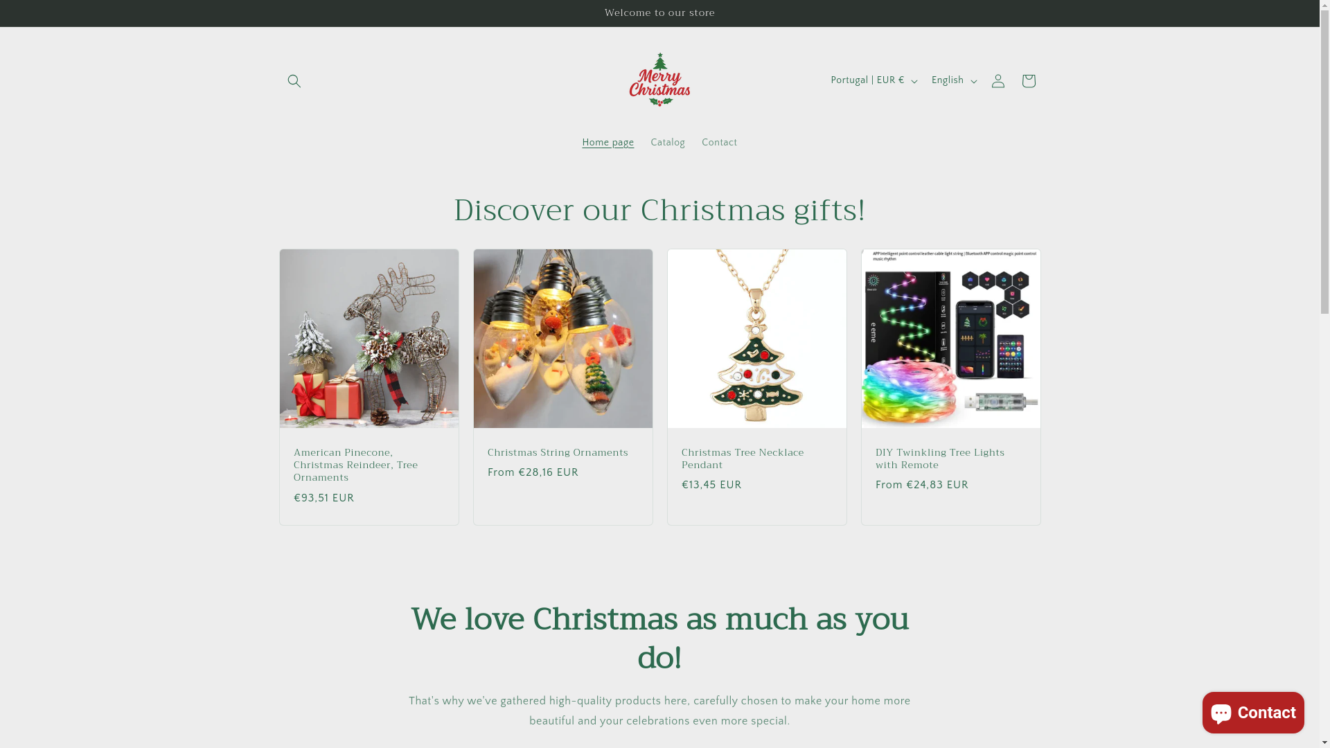 website screenshot of https://merrychristmas.com.co/