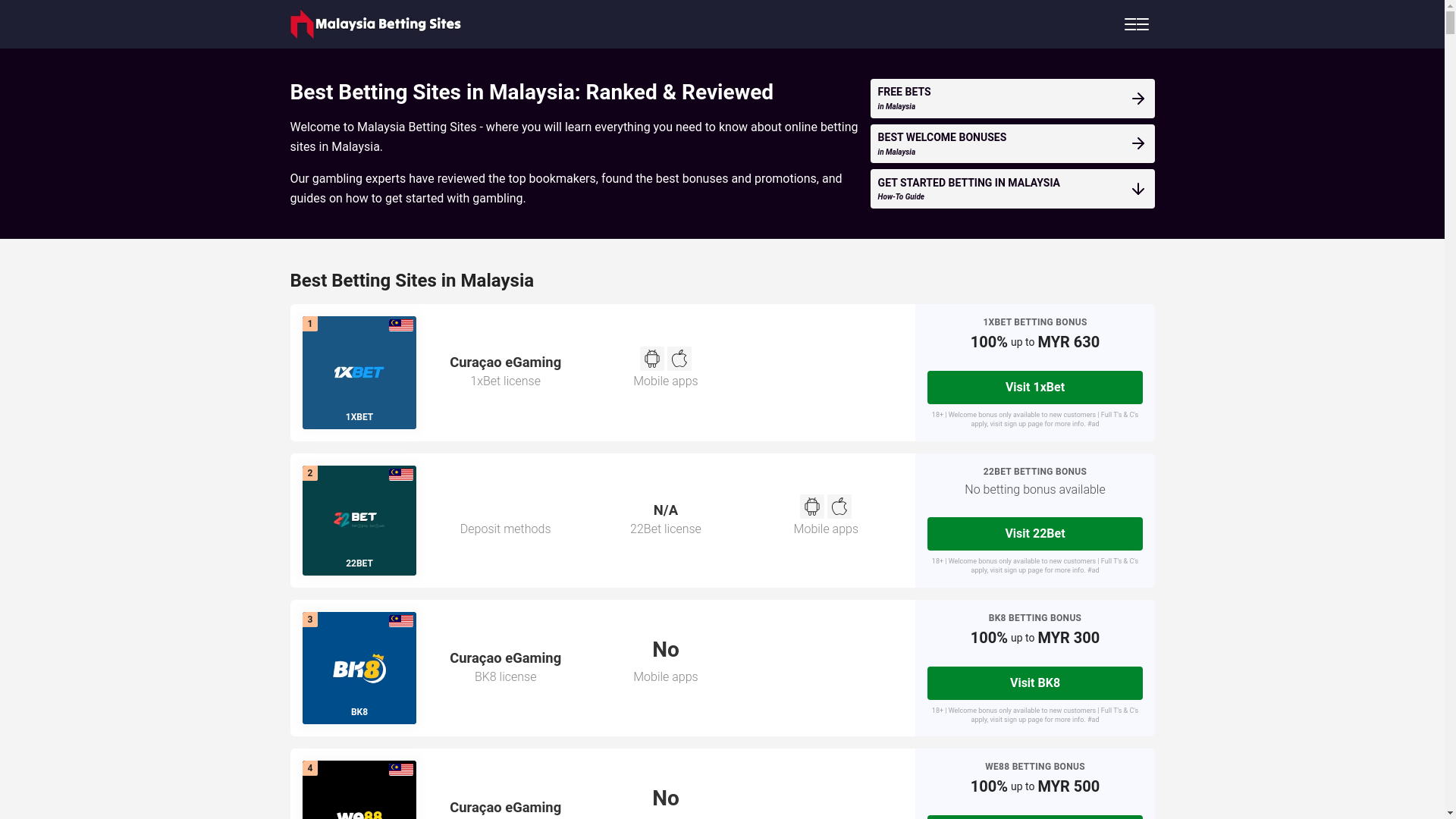 website screenshot of https://malaysiabettingsites-com.pages.dev/