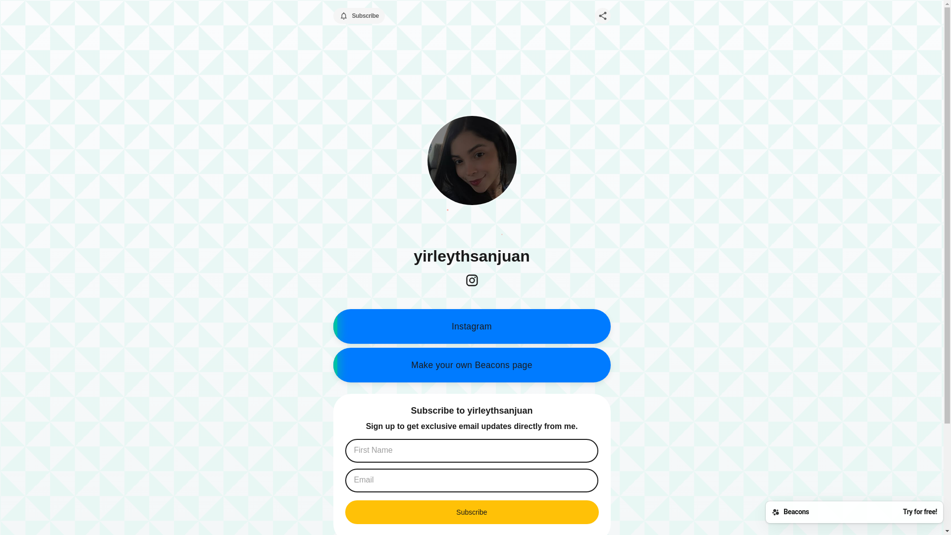 website screenshot of https://yirleythsanjuan.com/