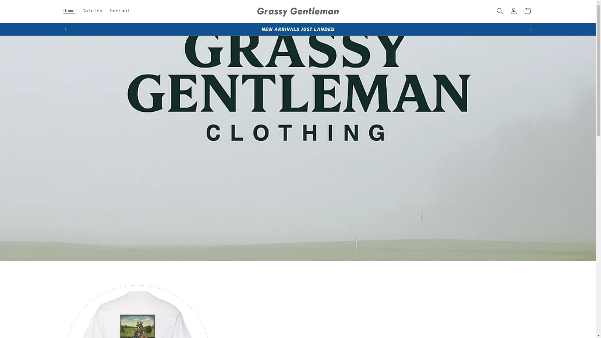 website screenshot of https://grassygentleman.com/