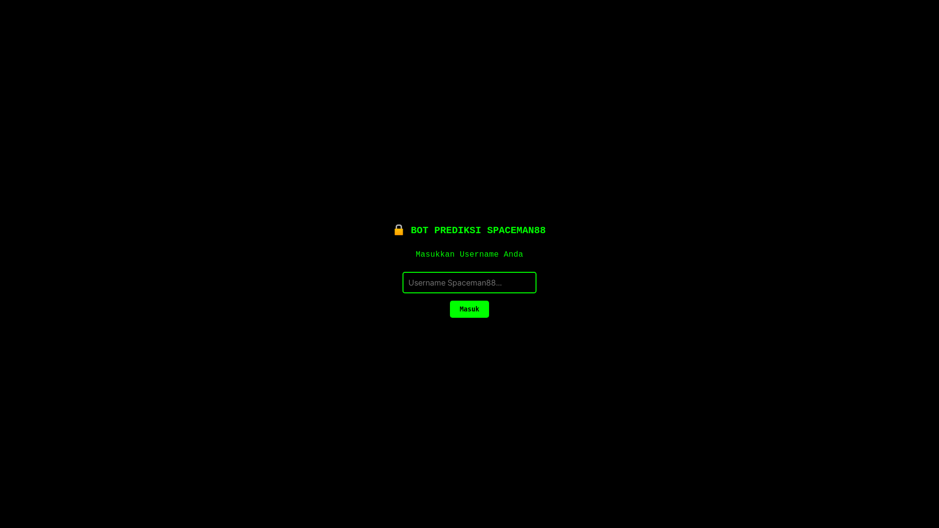 website screenshot of https://botspacemanjp.pages.dev/