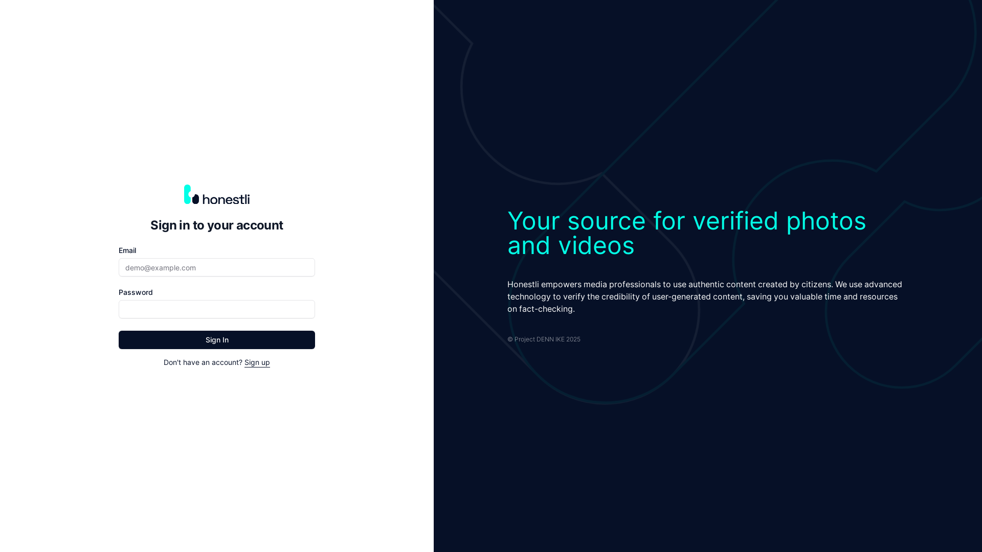 website screenshot of https://honestli-webapp.pages.dev/