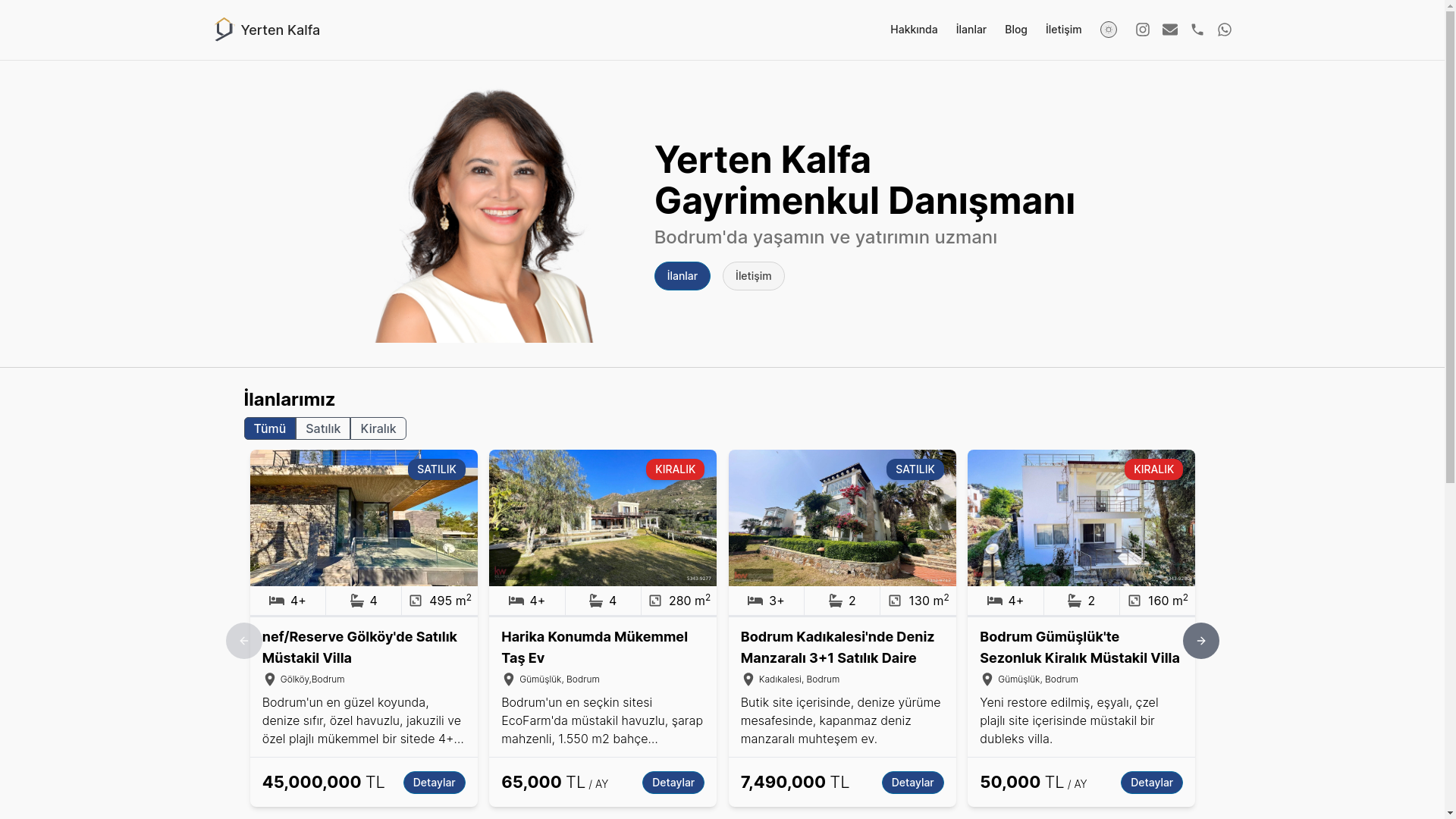 website screenshot of https://yertenkalfa.pages.dev/