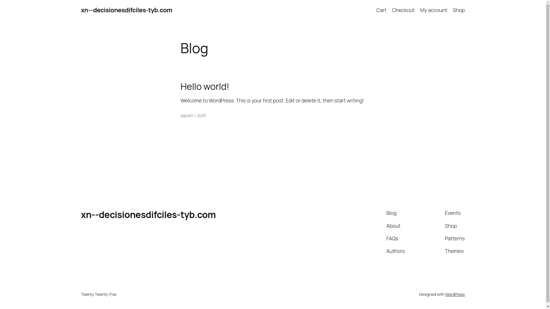 website screenshot of https://xn--decisionesdifciles-tyb.com/