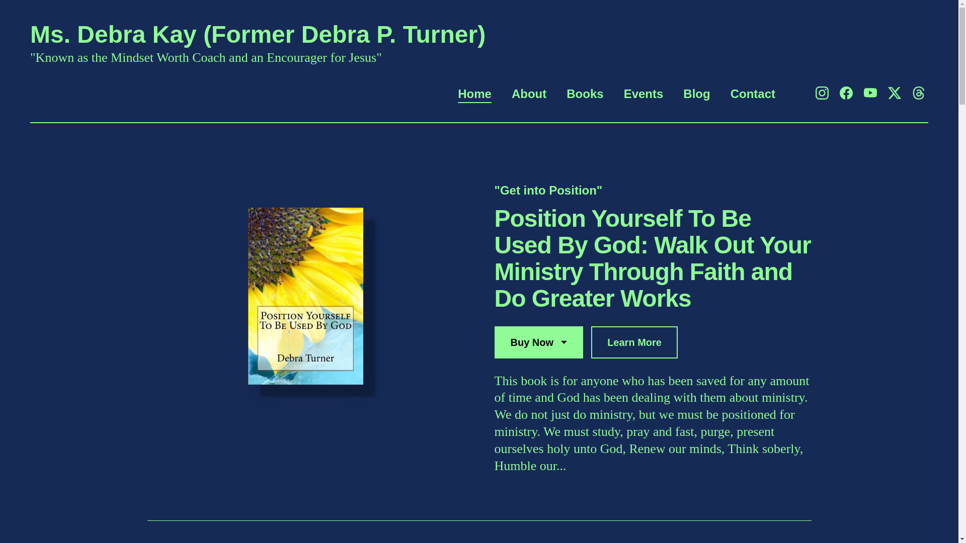 website screenshot of https://msdebrakay.com/