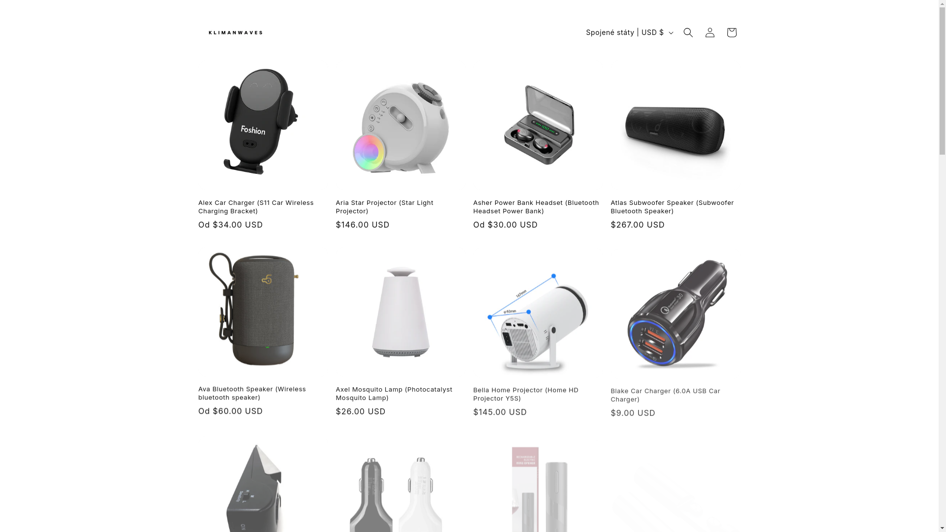 website screenshot of https://jachnicka.com/