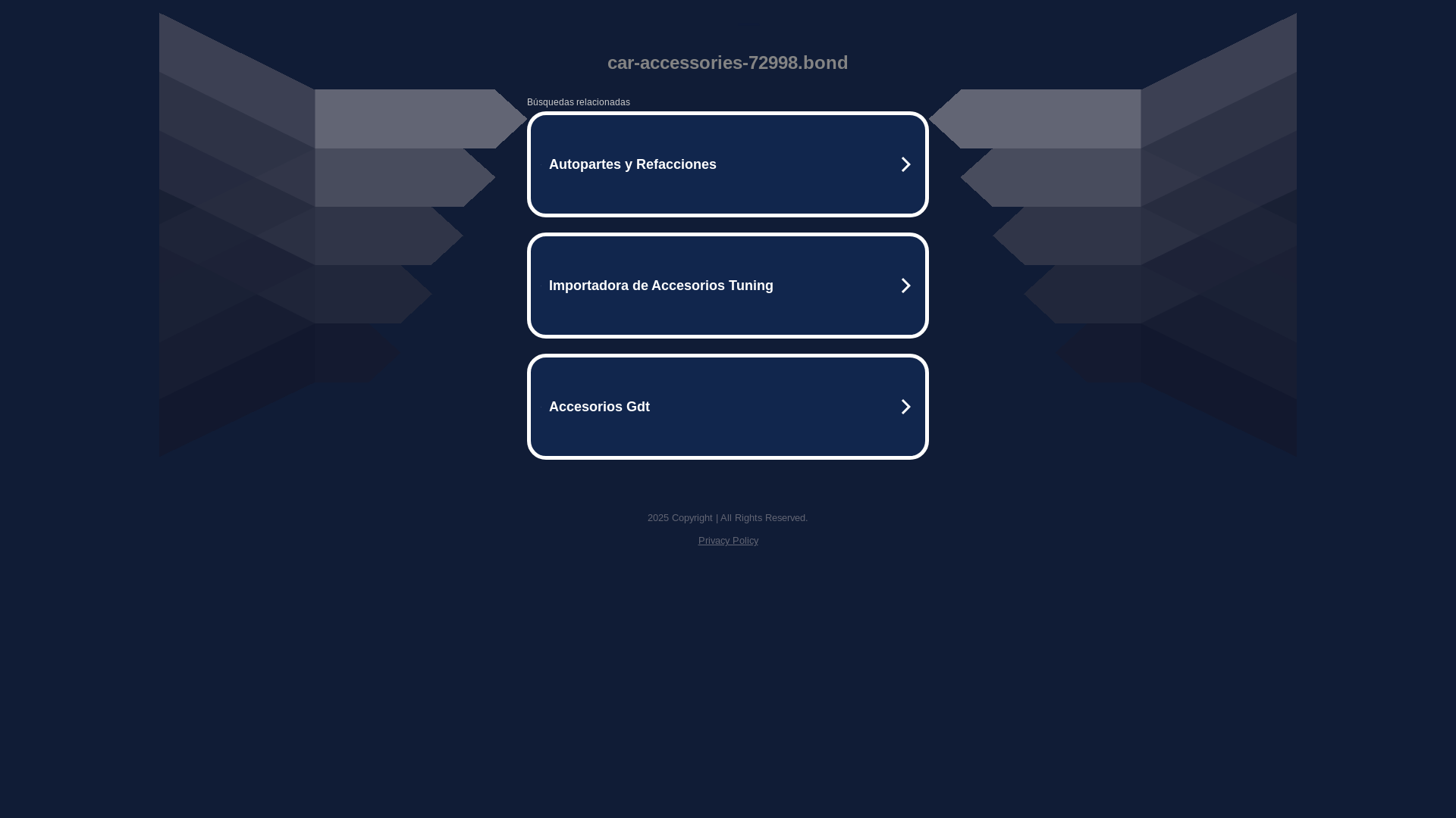 website screenshot of https://car-accessories-72998.bond/