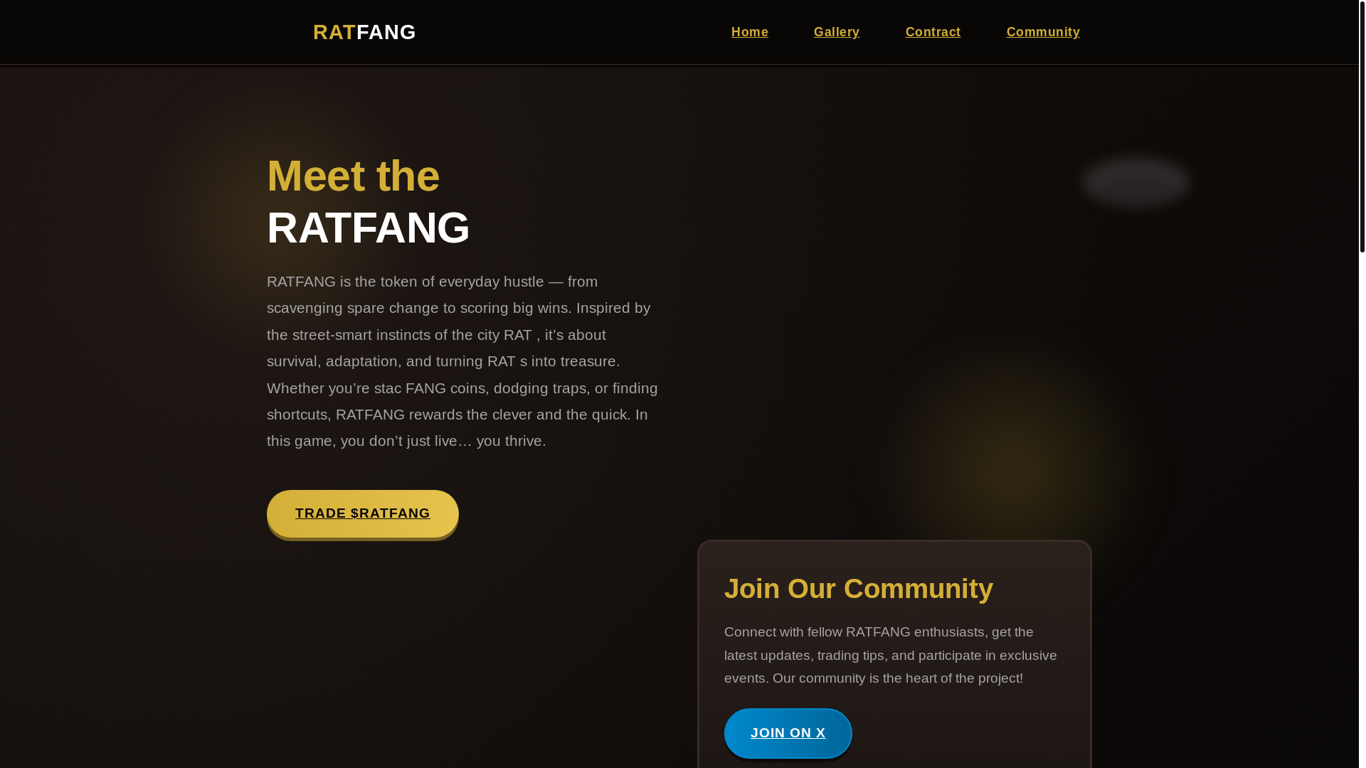 website screenshot of https://ratfang.pics/