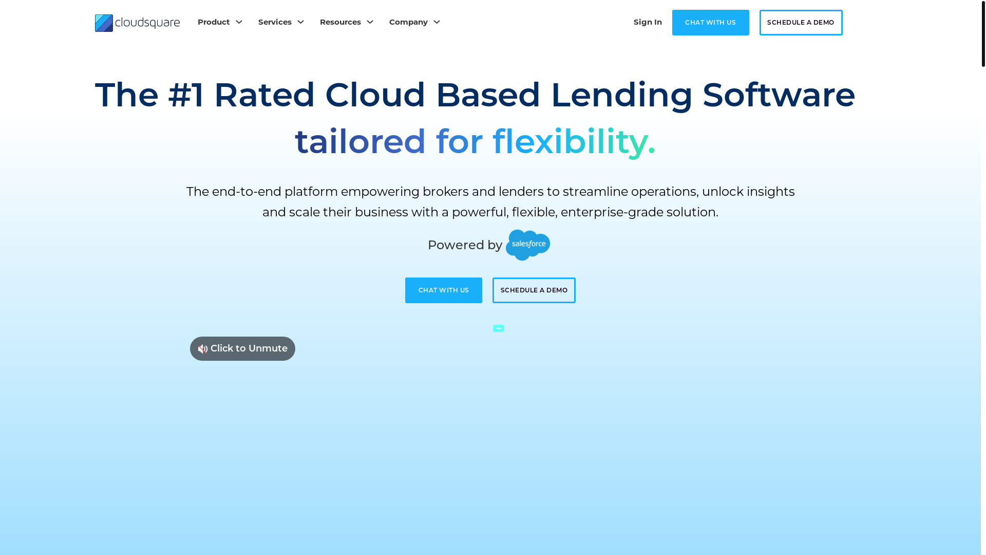 website screenshot of https://teamcloudsquare.com/