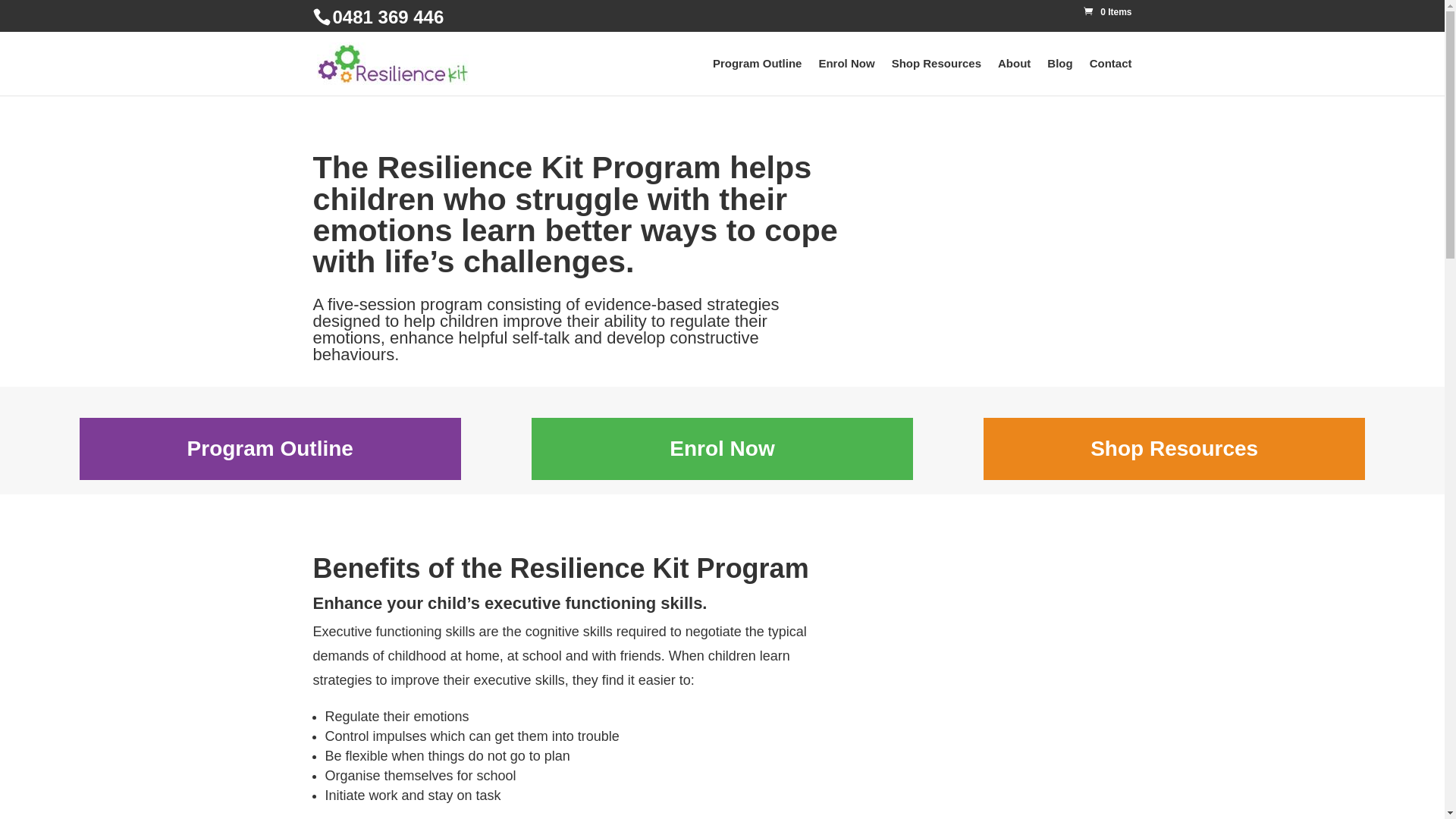 website screenshot of https://resiliencekit.online/