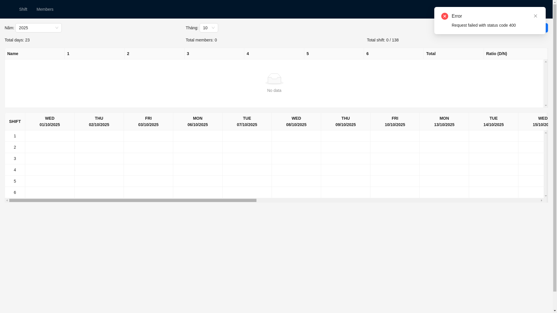 website screenshot of https://shift-planner.pages.dev/