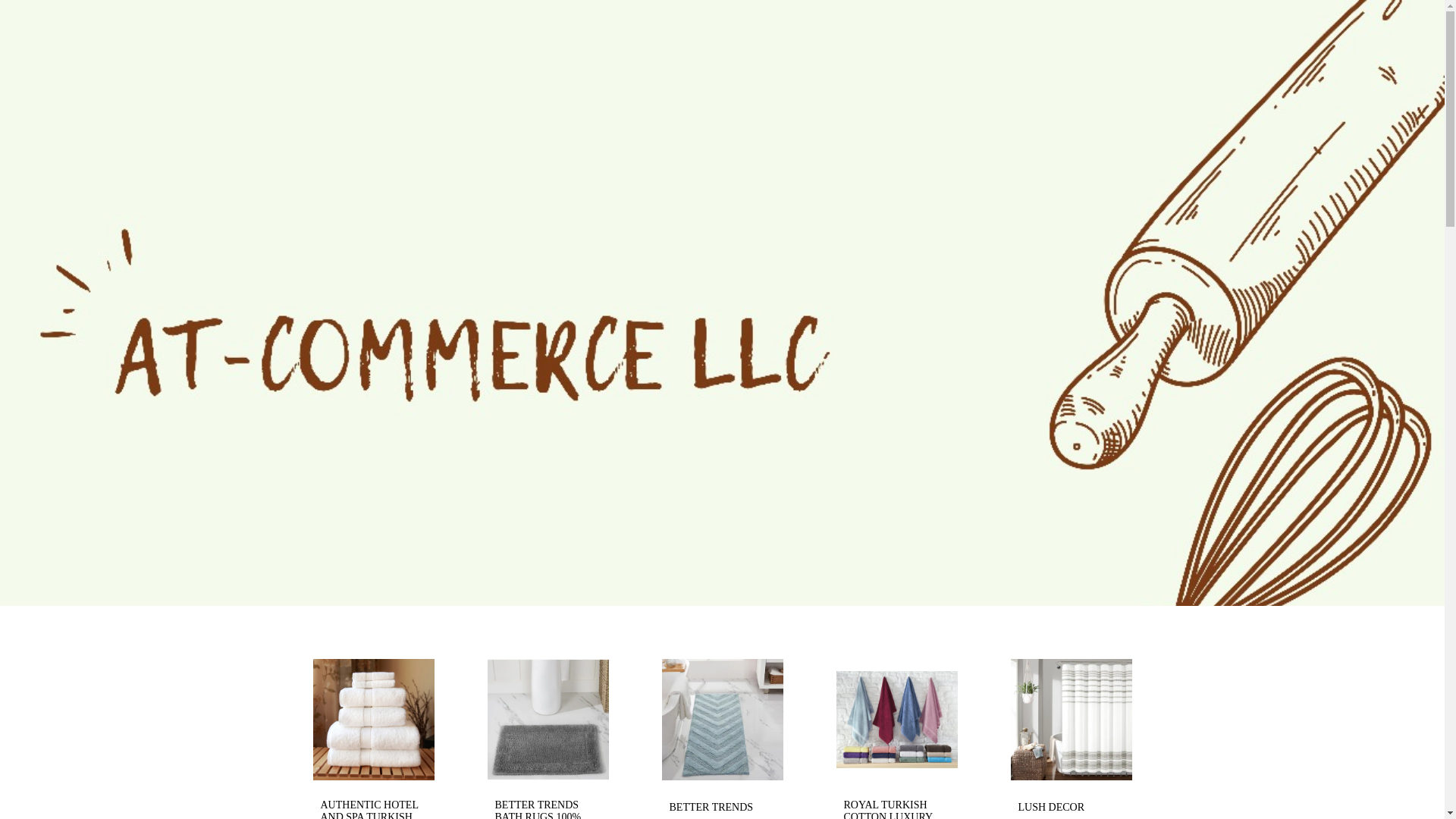 website screenshot of https://at-commercellc.com/