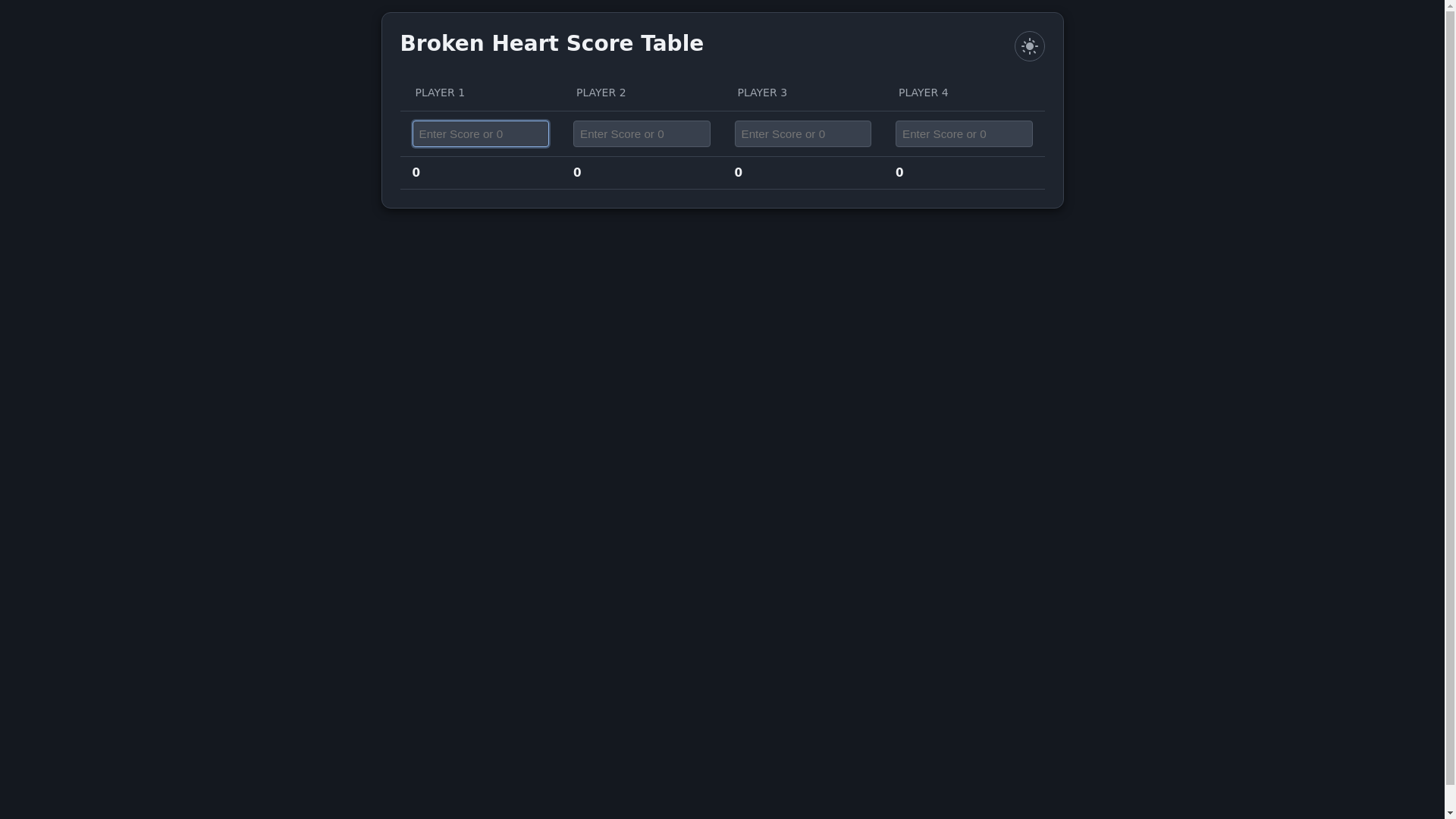 website screenshot of https://brokenhearts.pages.dev/