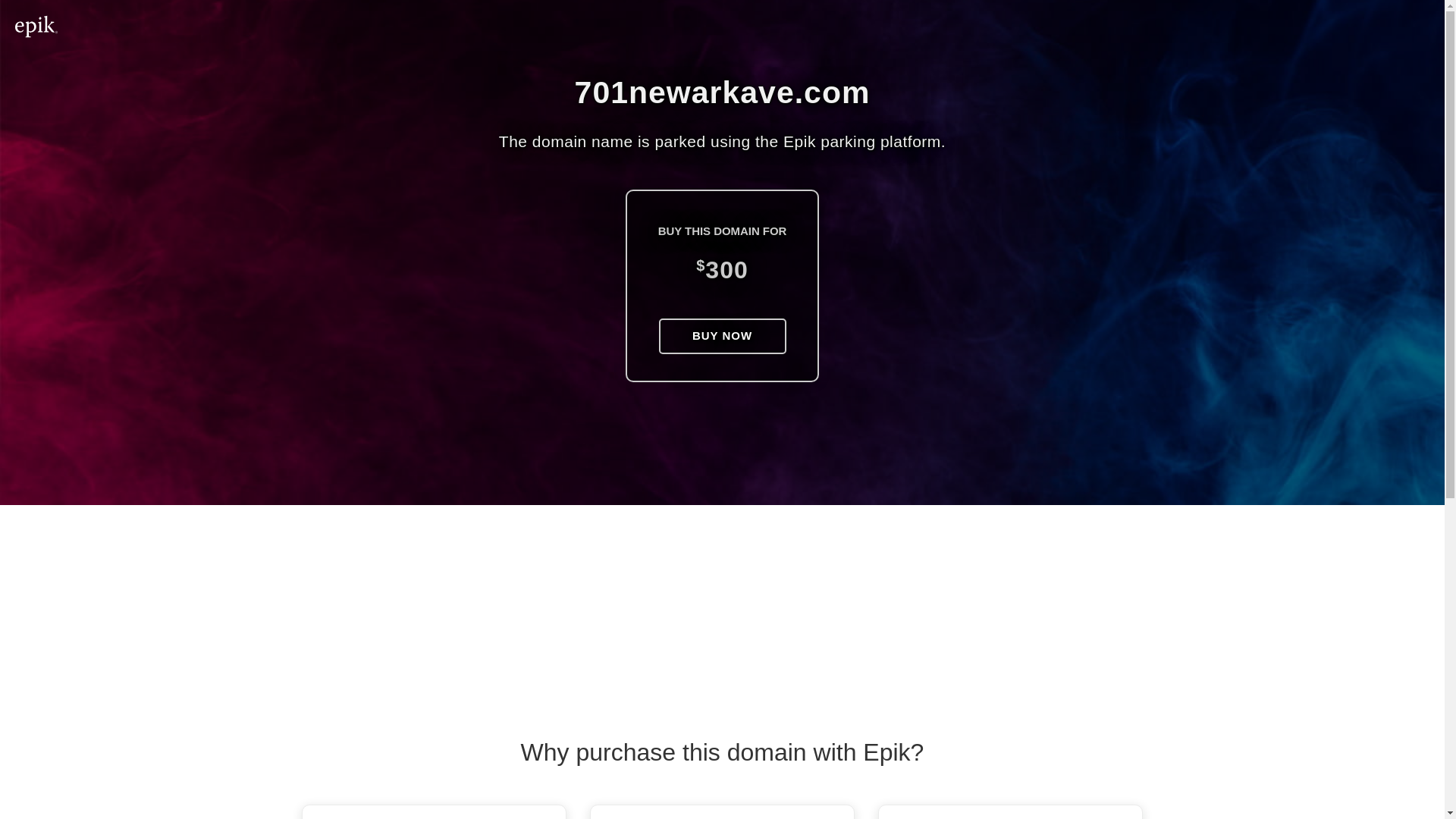 website screenshot of https://701newarkave.com/