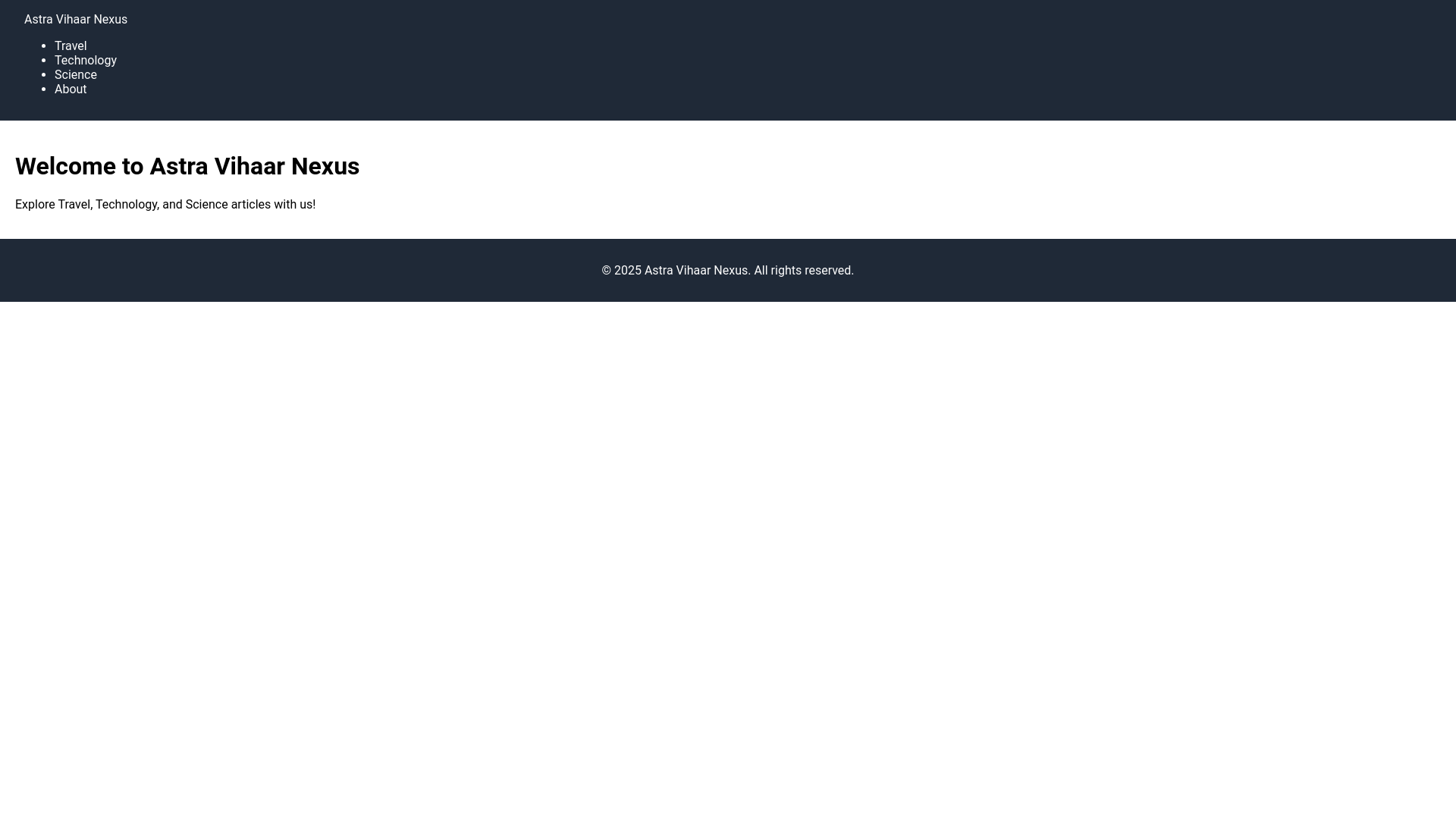 website screenshot of https://astravihaarnex.us/
