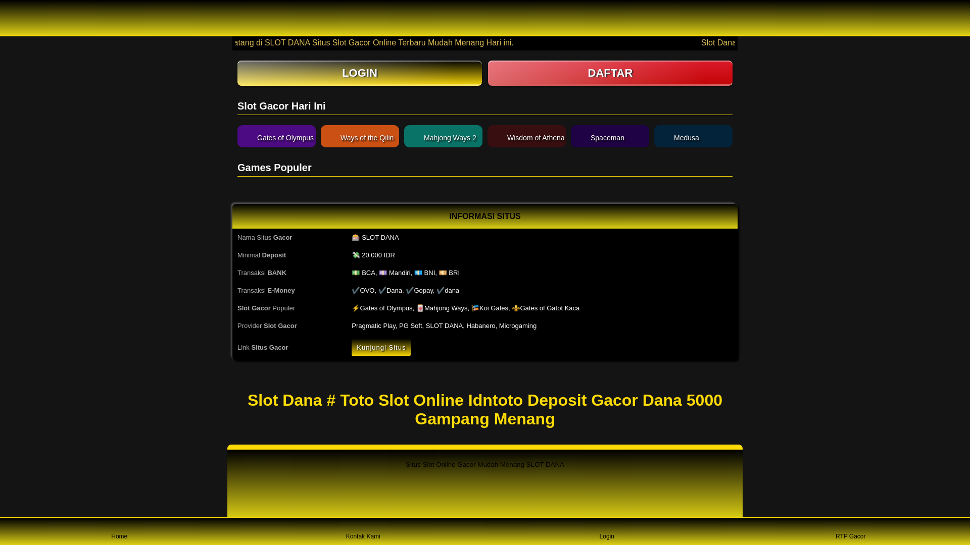 website screenshot of https://akbidbetara-slot-dana.pages.dev/