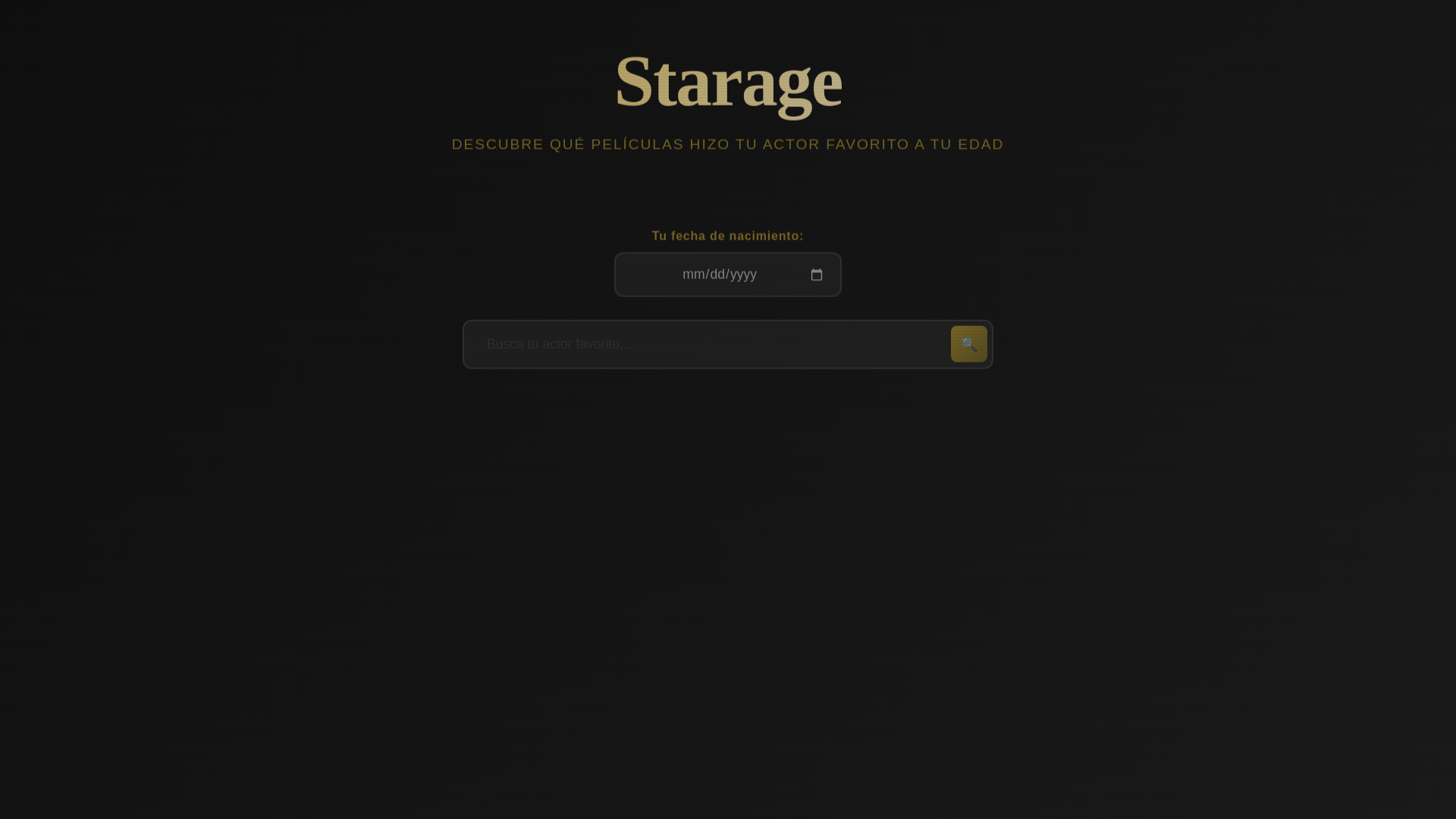 website screenshot of https://starage.click/