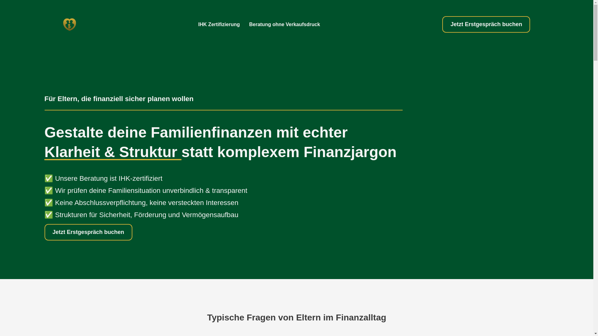 website screenshot of https://finanzberatungfuereltern.de/
