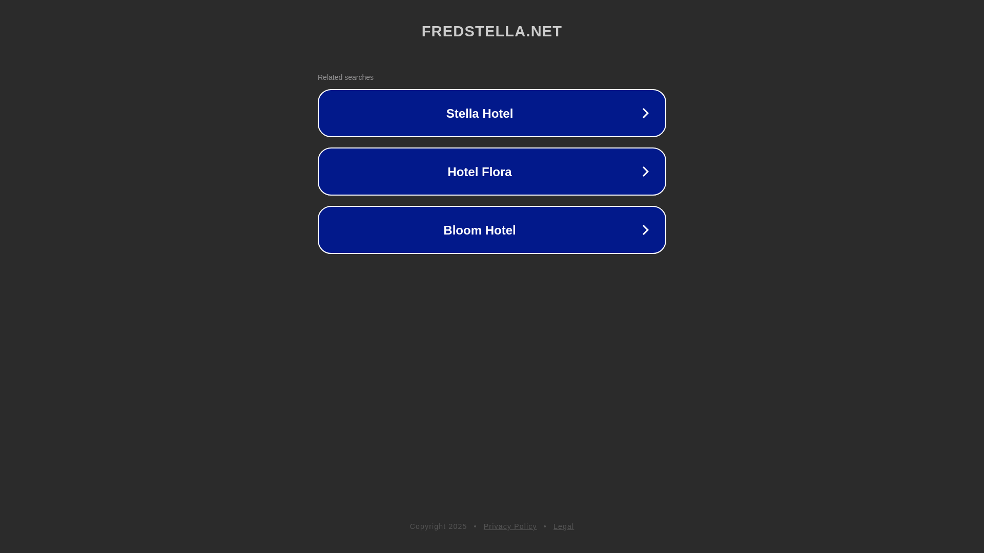 website screenshot of https://fredstella.net/