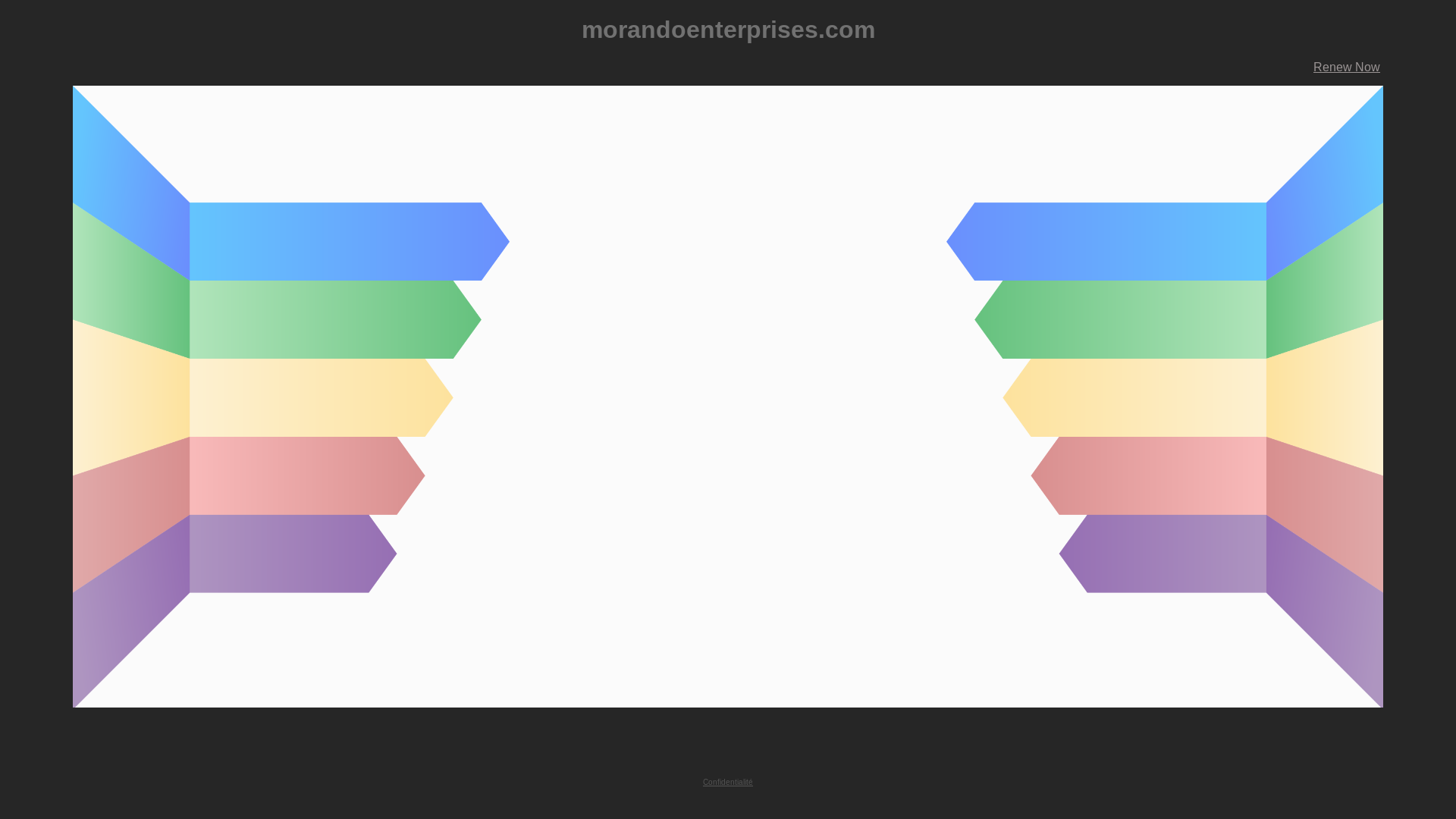 website screenshot of https://morandoenterprises.com/