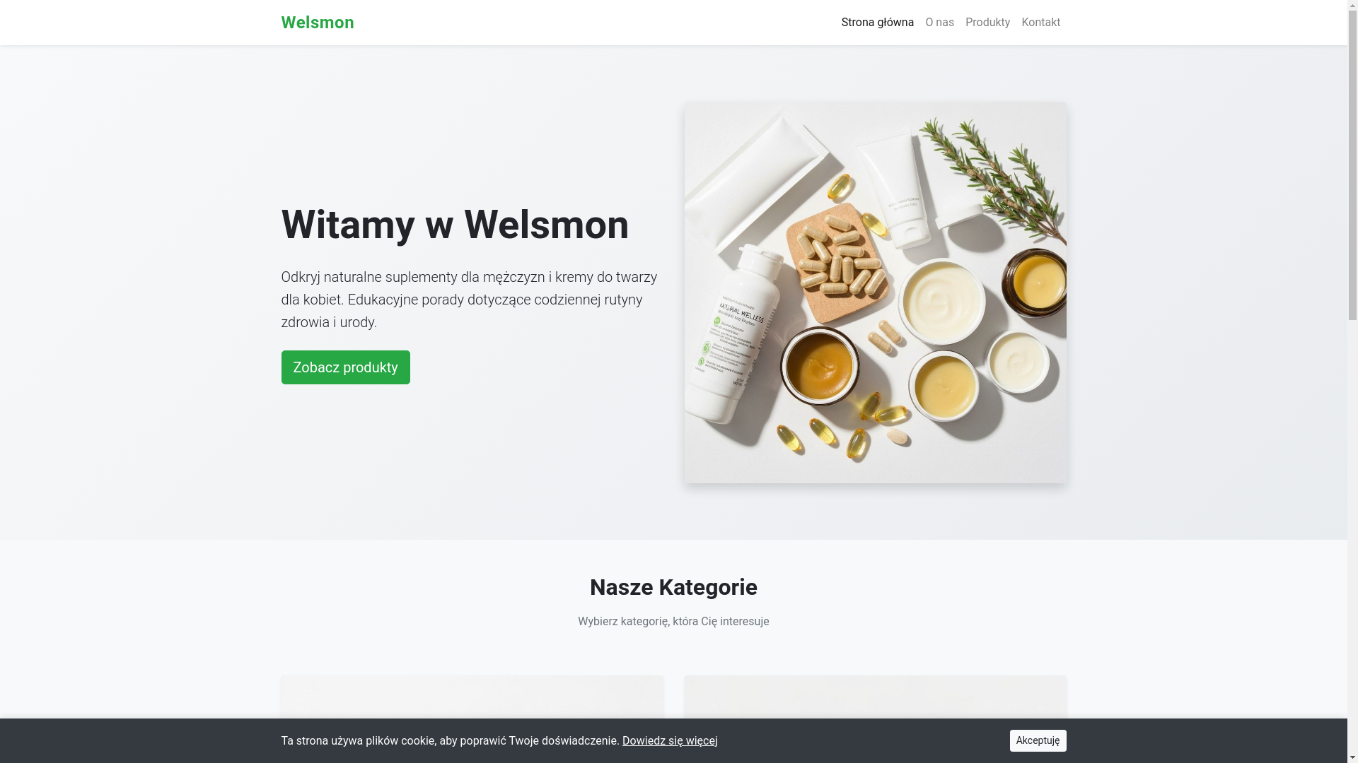 website screenshot of https://welsmon.site/