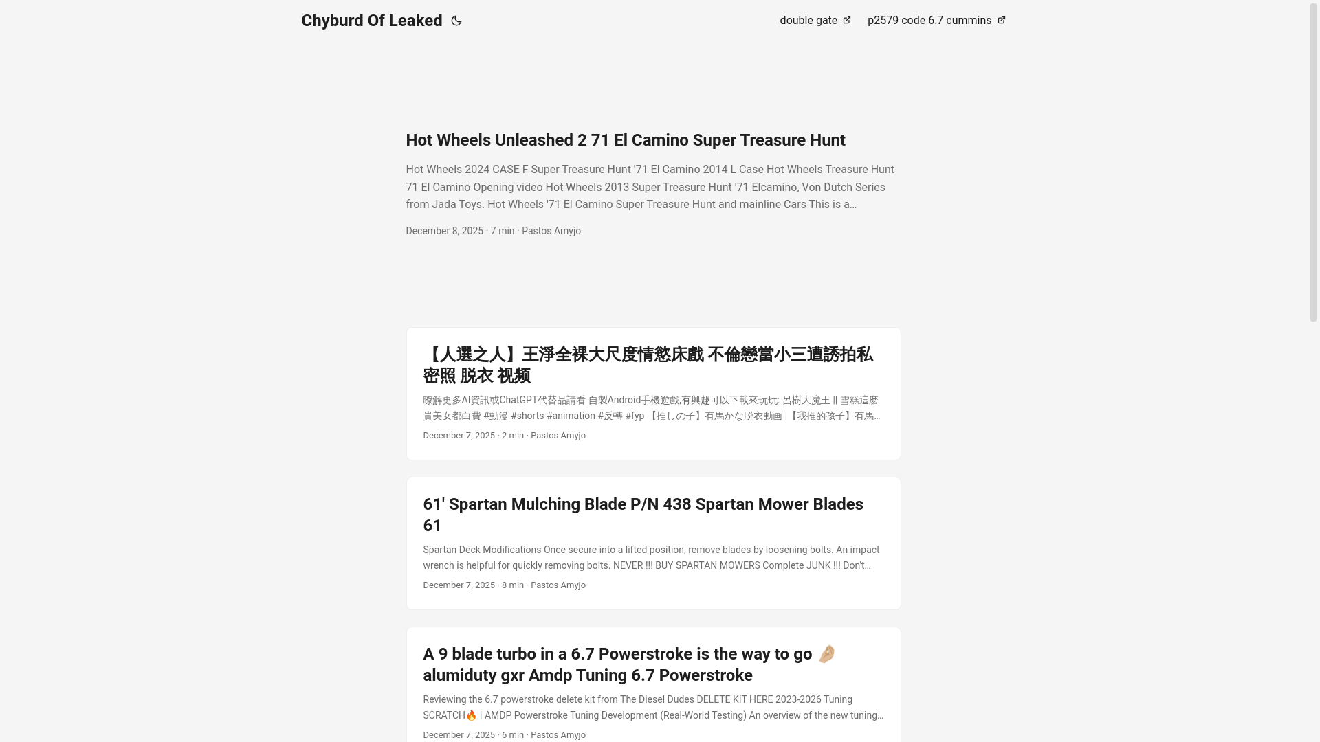 website screenshot of https://chyburdofleaked.pages.dev/