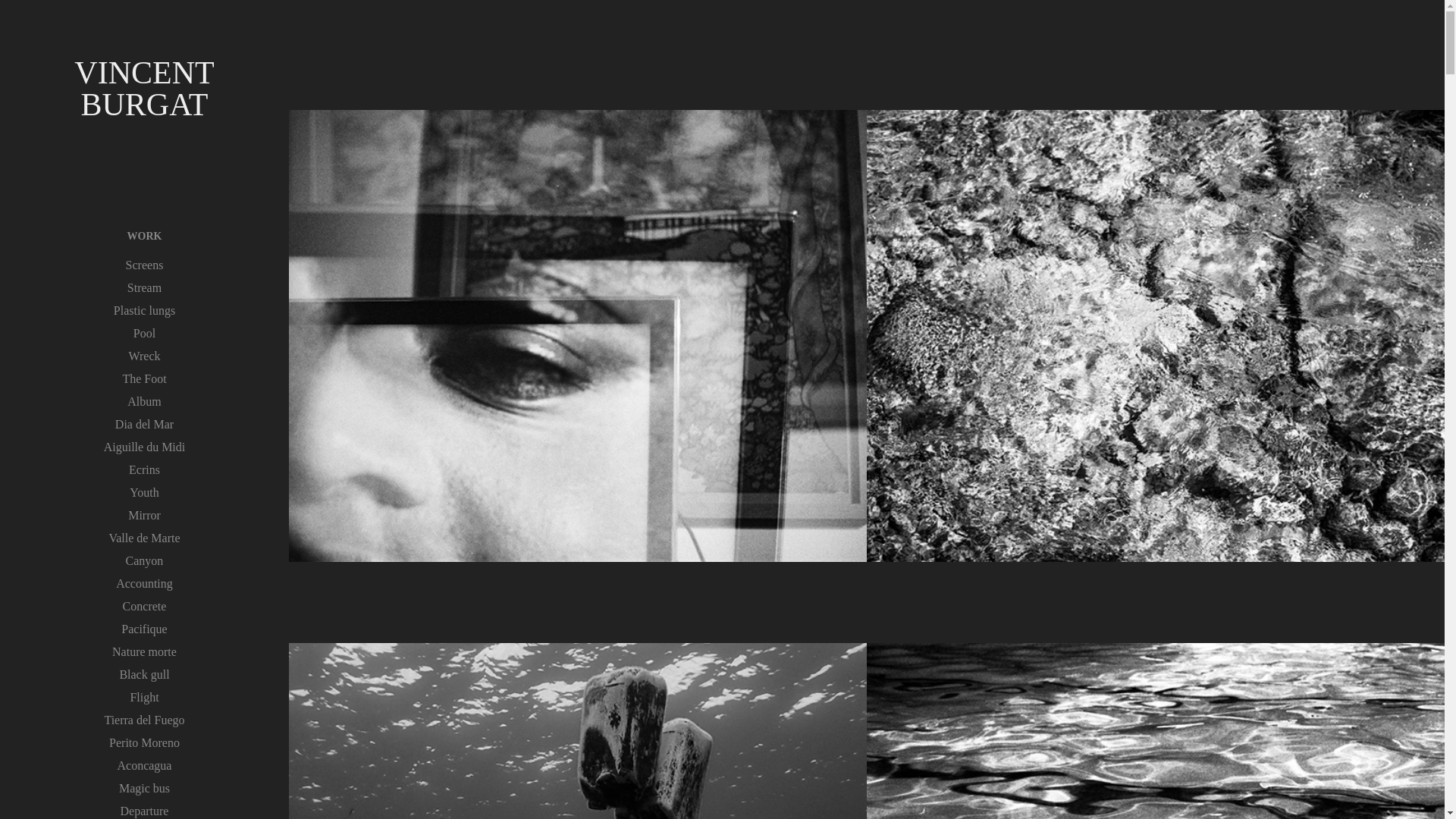 website screenshot of https://vincentburgat.work/