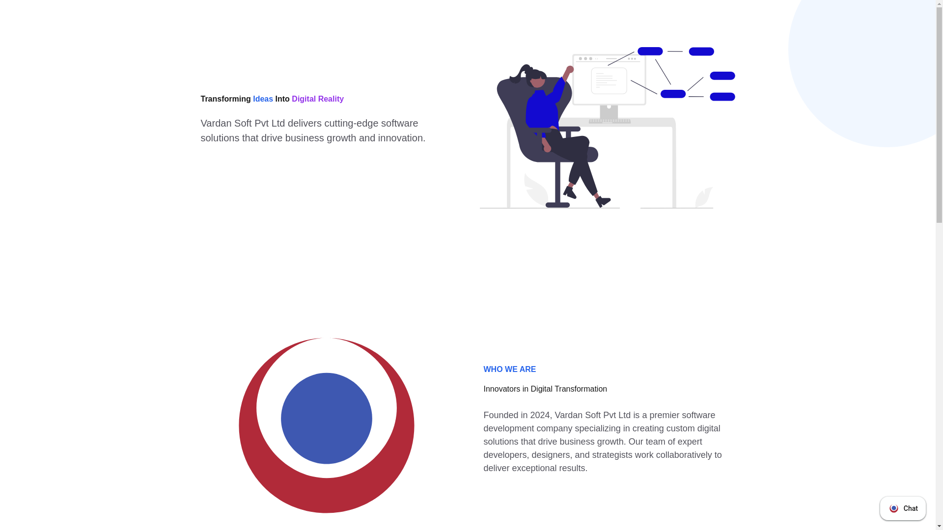 website screenshot of https://vardan-soft-landing-page.pages.dev/