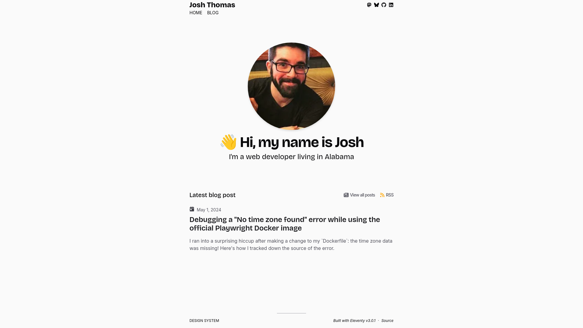 website screenshot of https://new-joshthomas-dev.pages.dev/