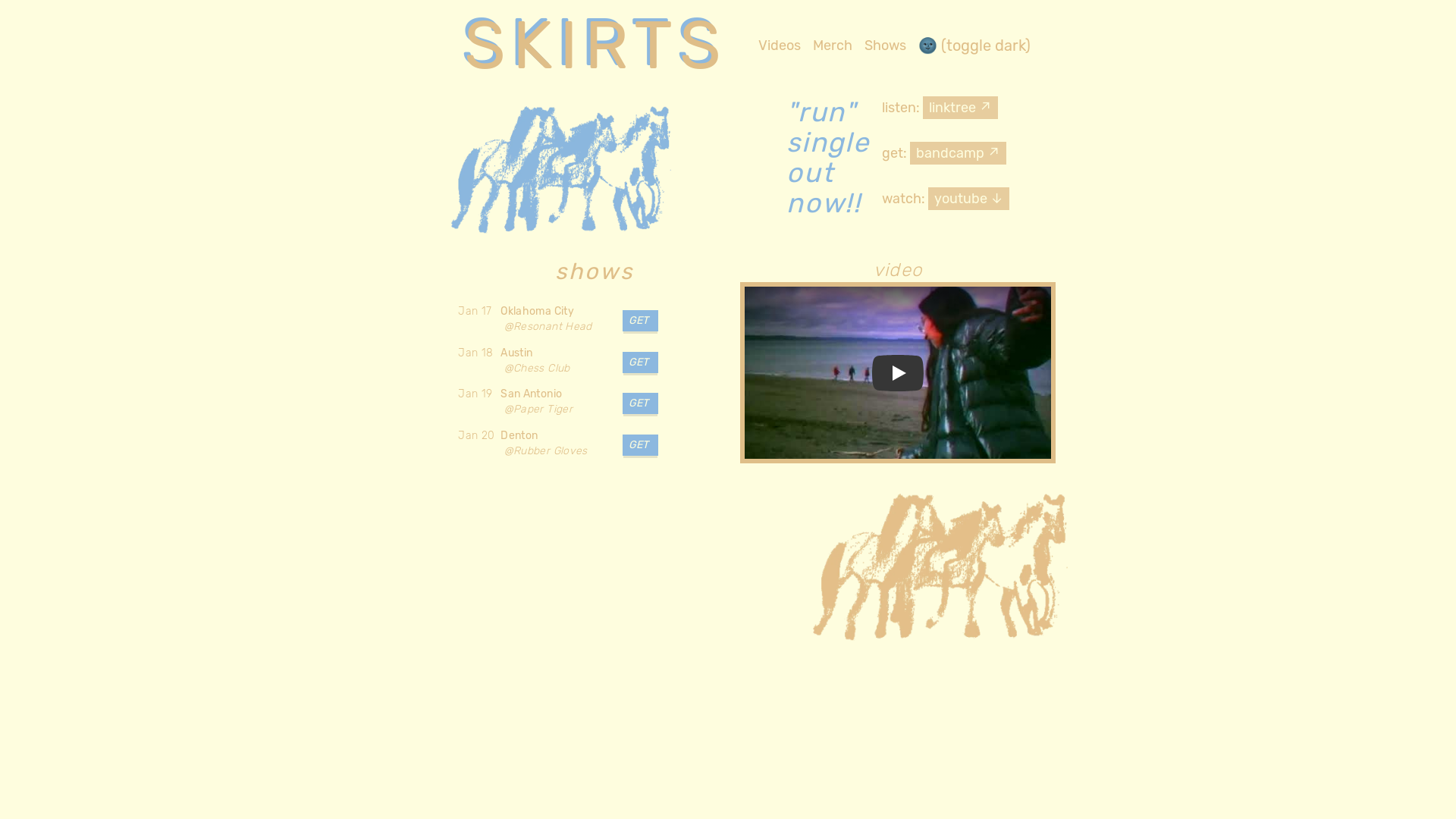 website screenshot of https://skirts-website.pages.dev/