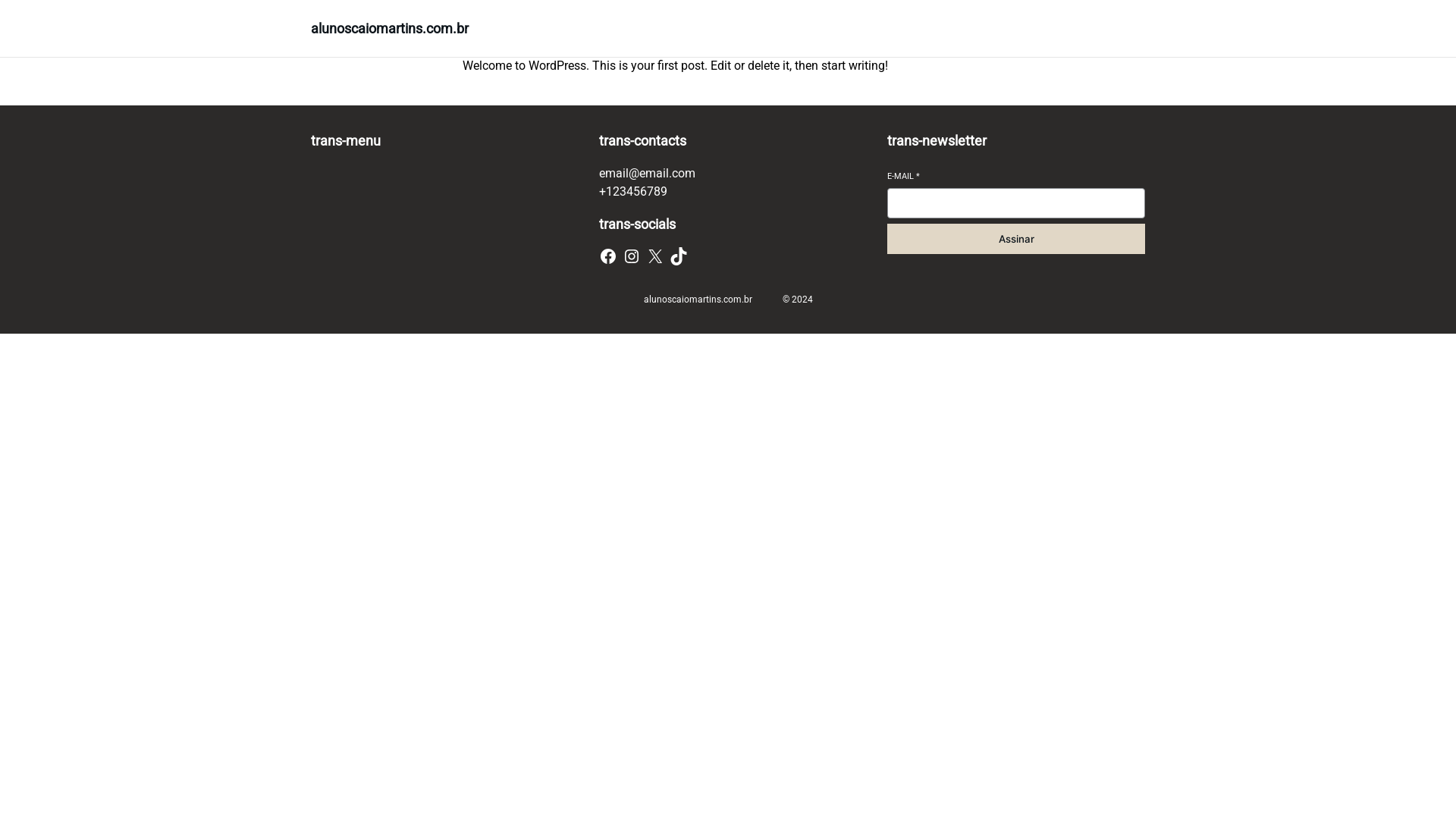website screenshot of https://alunoscaiomartins.com.br/