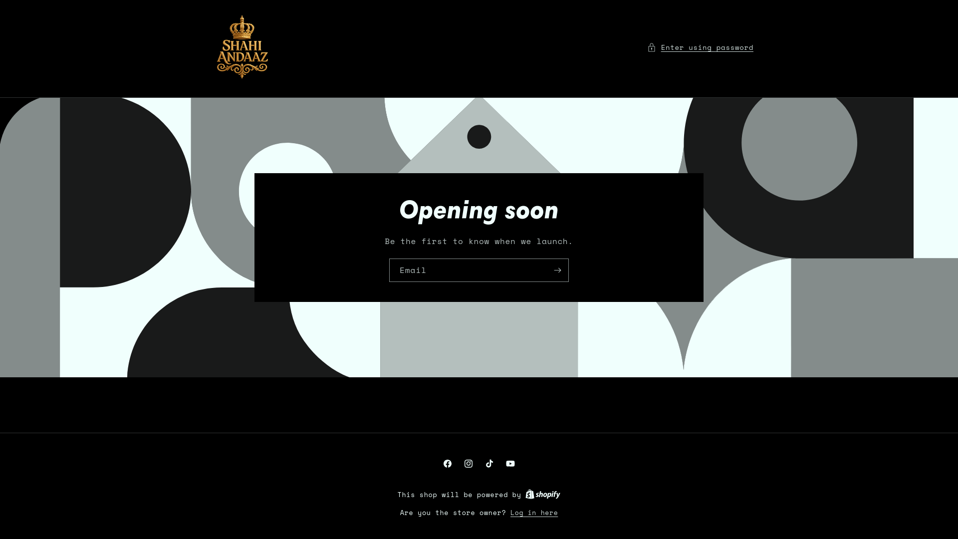 website screenshot of https://shahiandaz.com/