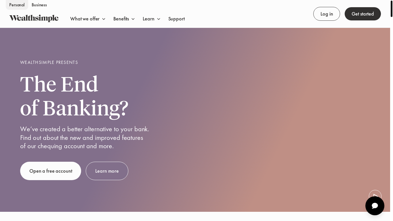 website screenshot of https://www.wealthsimple.com/en-ca/